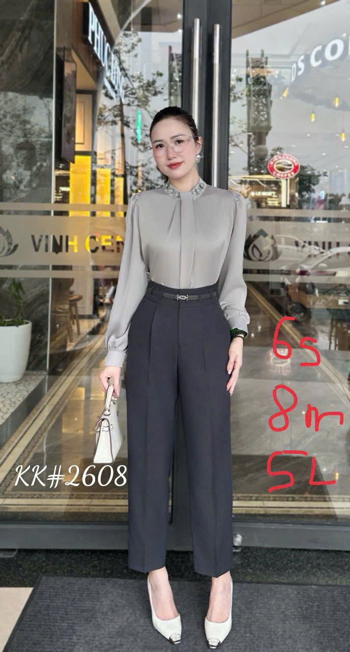 Q2608 quần ống đứng QC