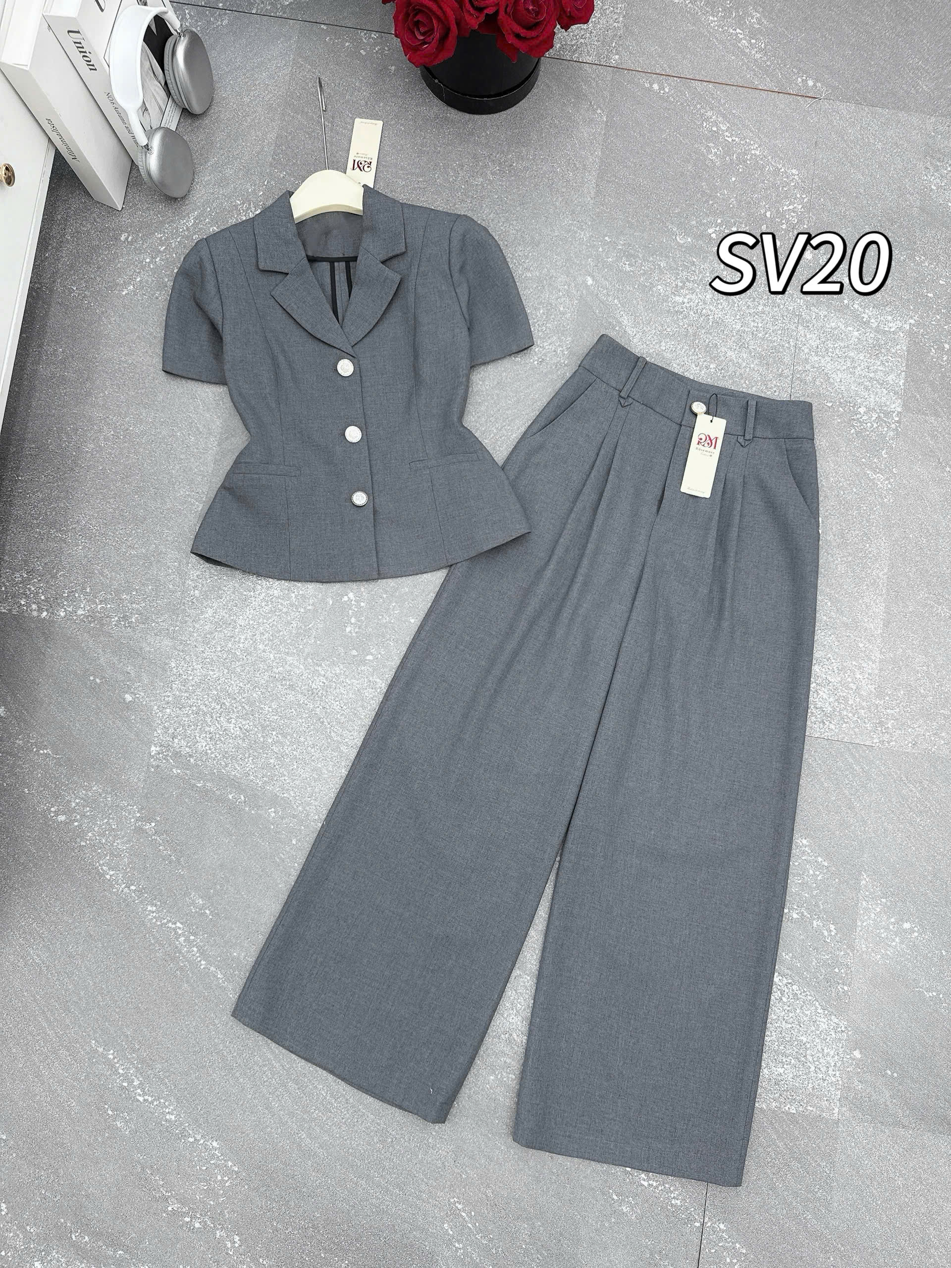 SV20 set cộc tay quần xuông