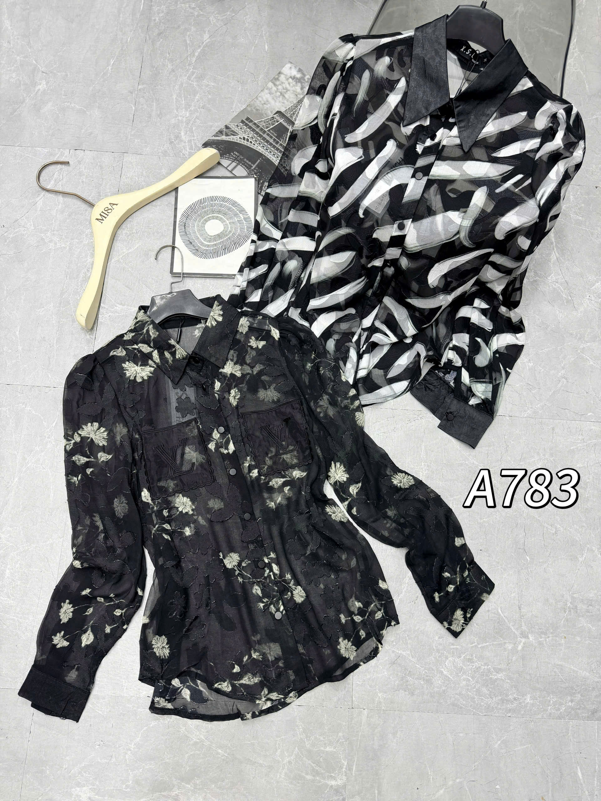 A783 áo dài mỏng QC