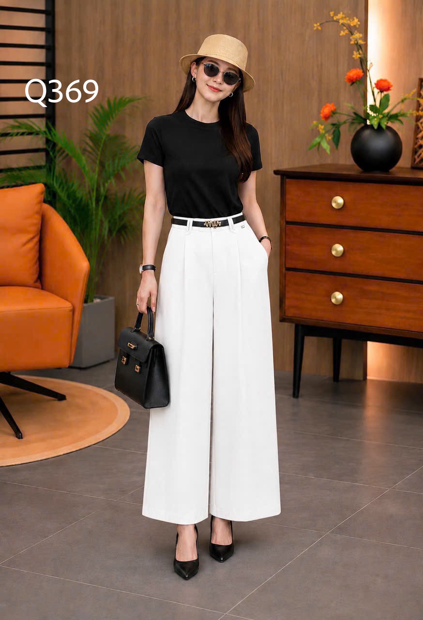 Q369 Quần xuông nấm 93cm kèm đai
