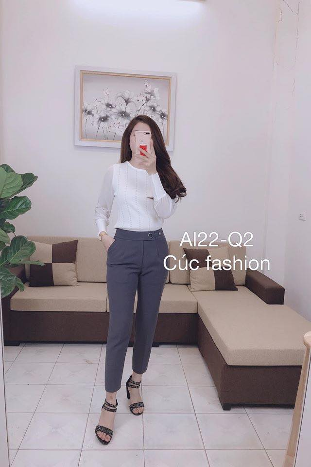 Q2 quần móc ore cúc sắt