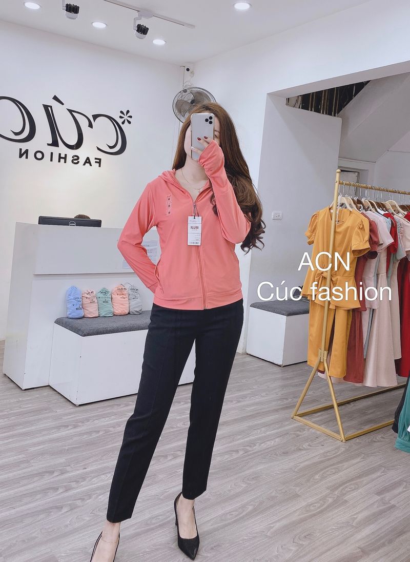 ACN áo nắng 2 lớp - Cam - L