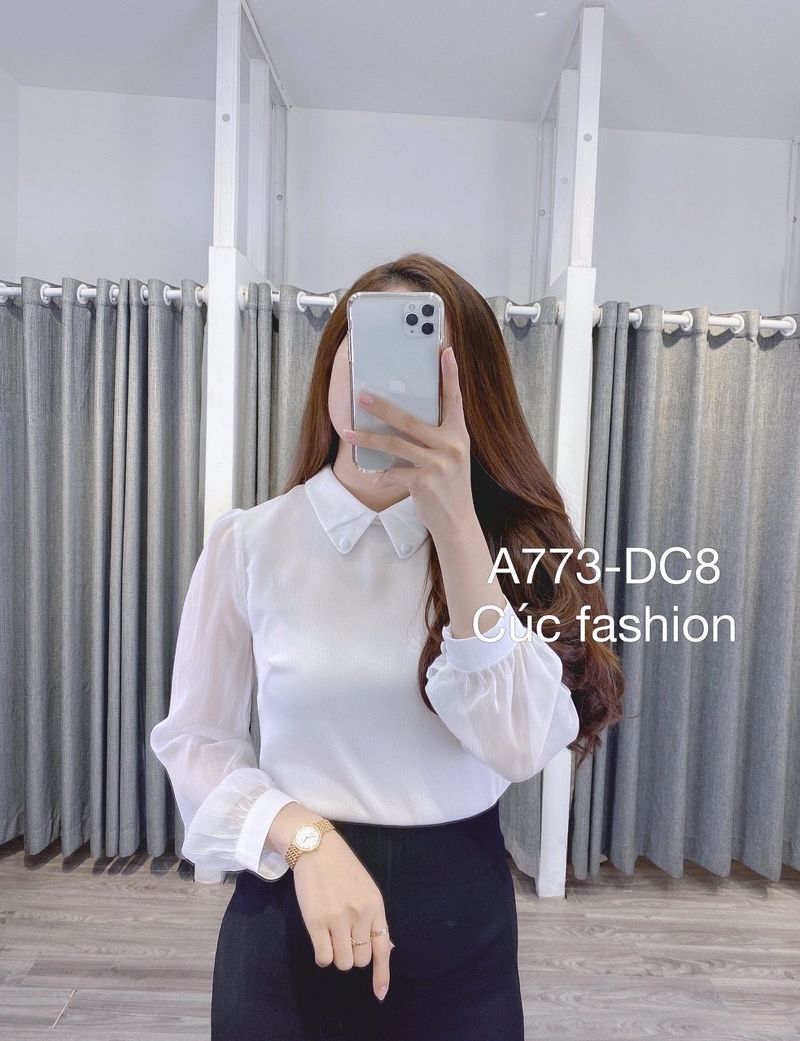 A773 Lụa HQ cúc bọc