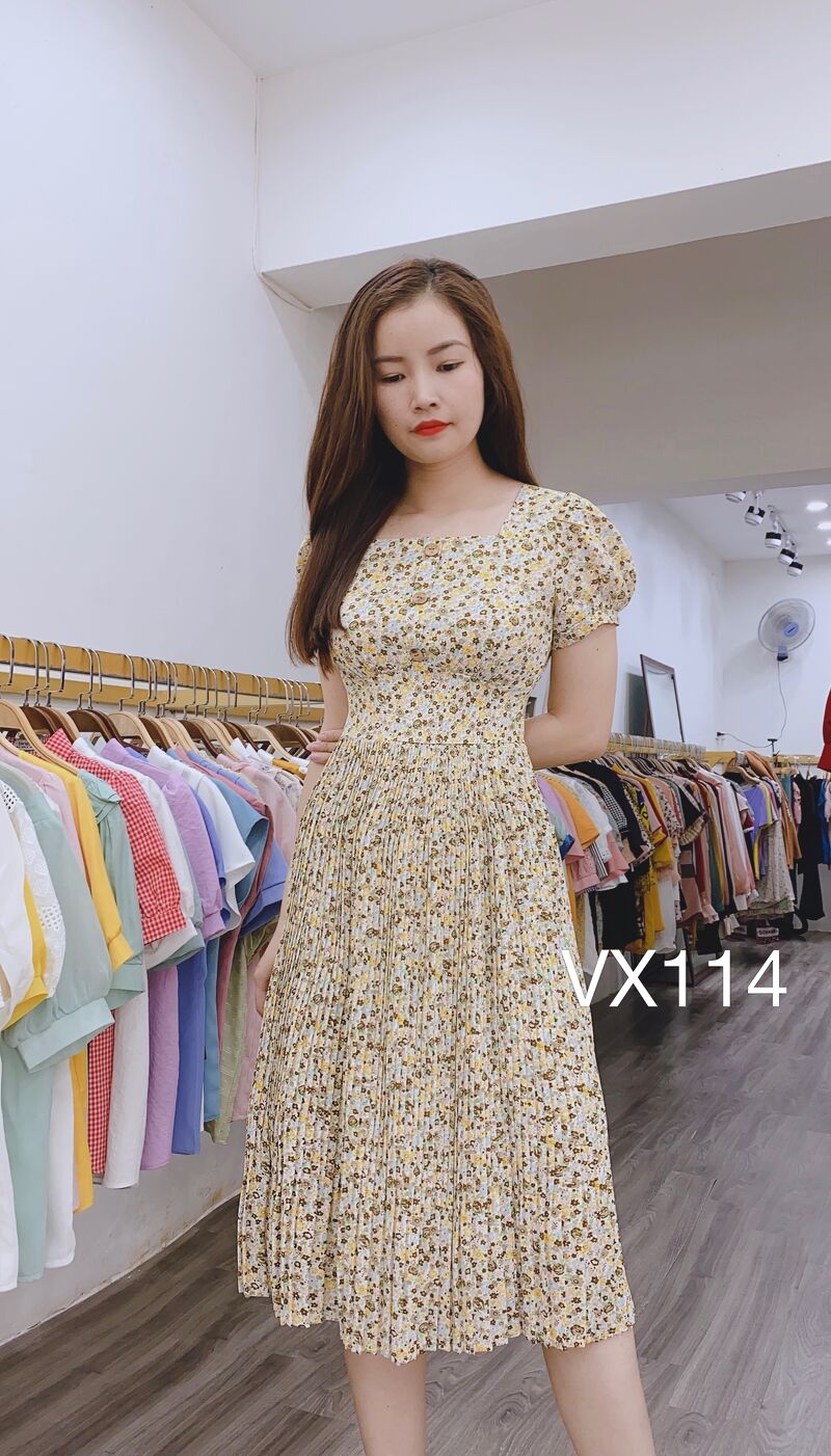 Váy Hoa Nhí Ngắn Cúp Ngực giá rẻ Tháng 3,2024|BigGo Việt Nam
