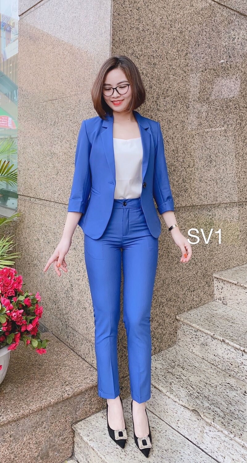 SV1 set vest tay lỡ quần dài