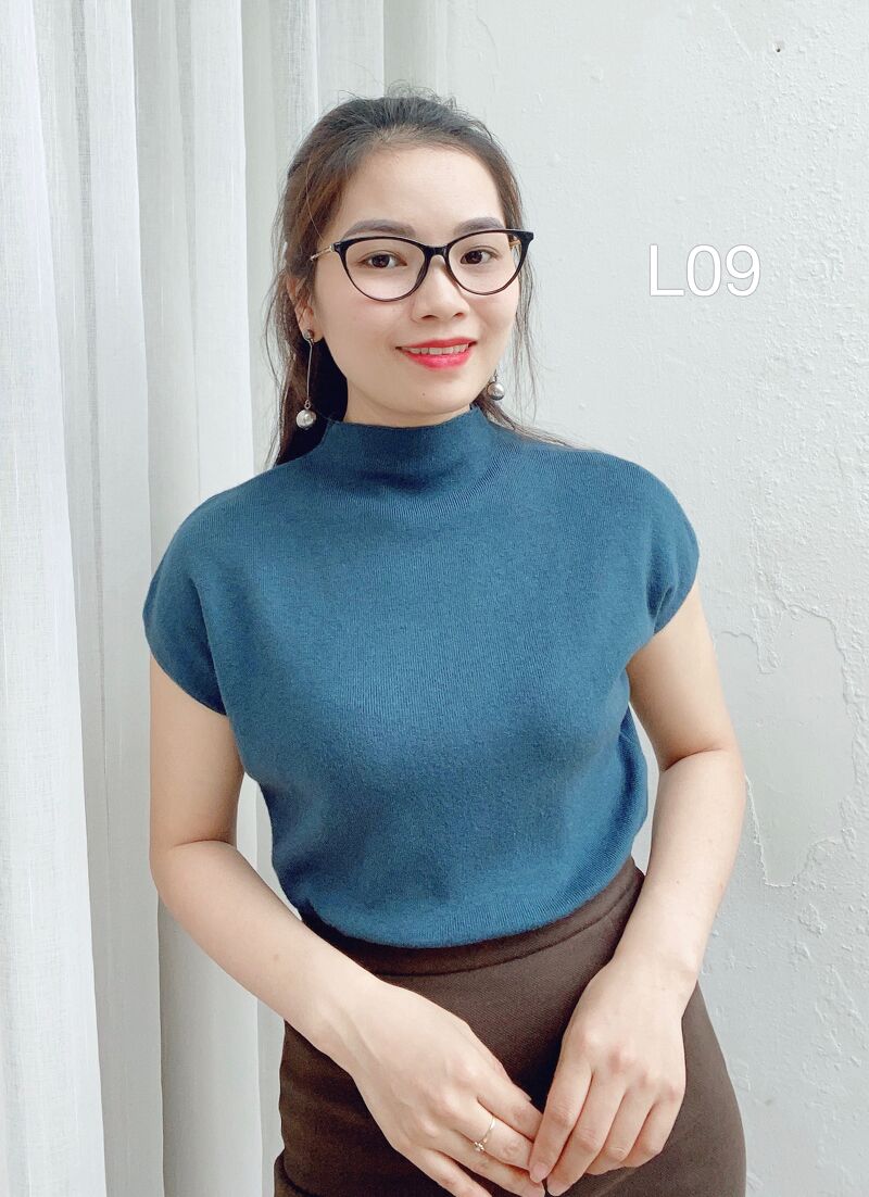 L09 áo len tay hến