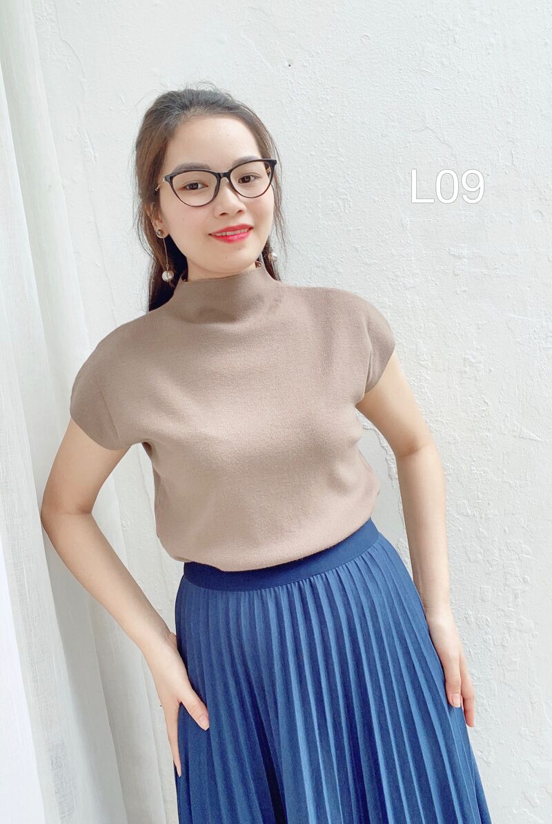 L09 áo len tay hến