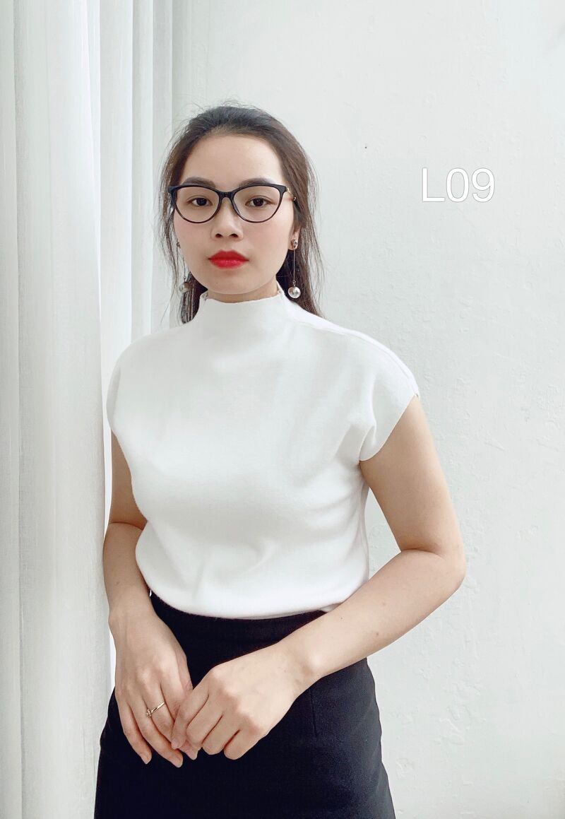 L09 áo len tay hến