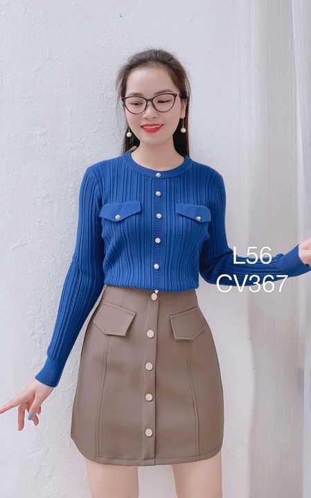 CV367 cv chữ a cúc bạc
