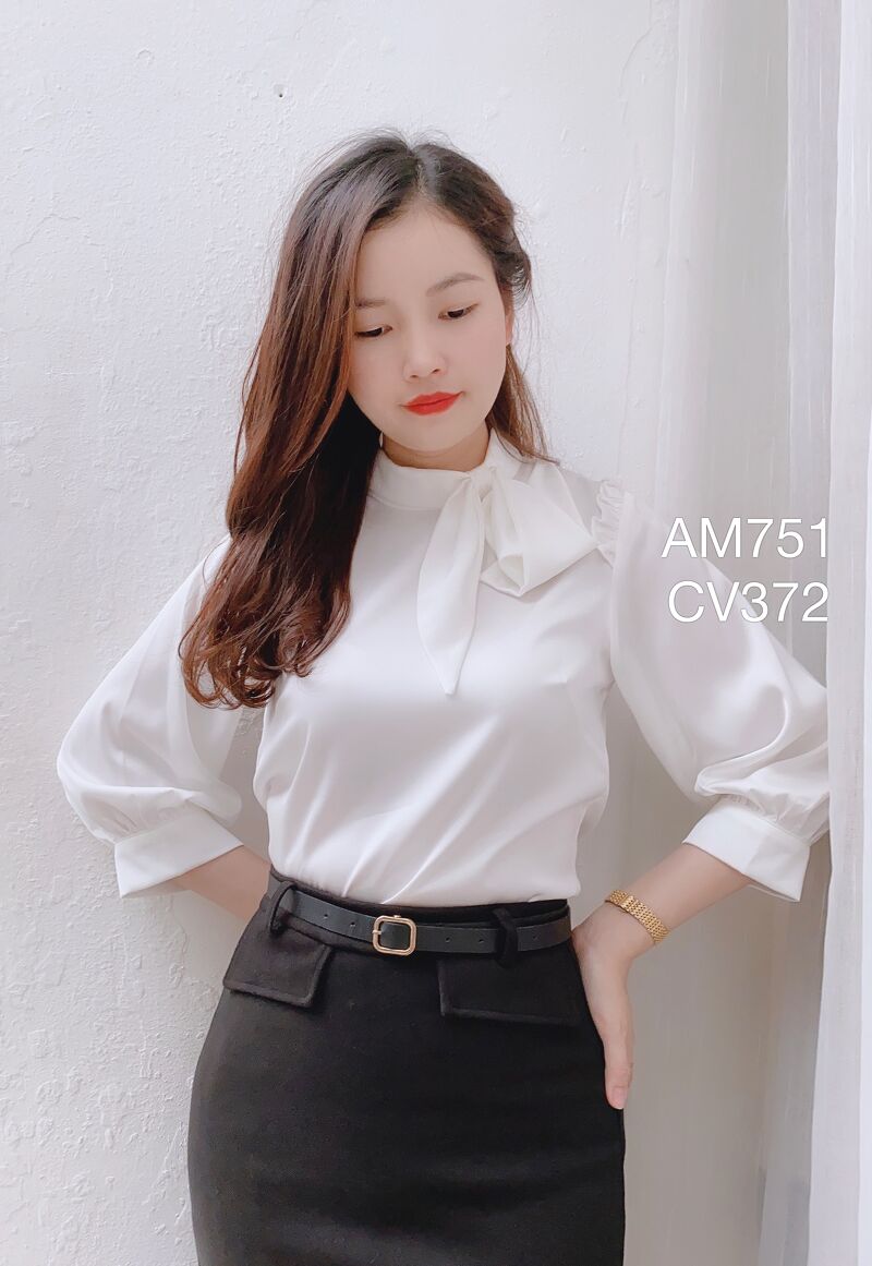 CV372 cv đai 2 túi cạp