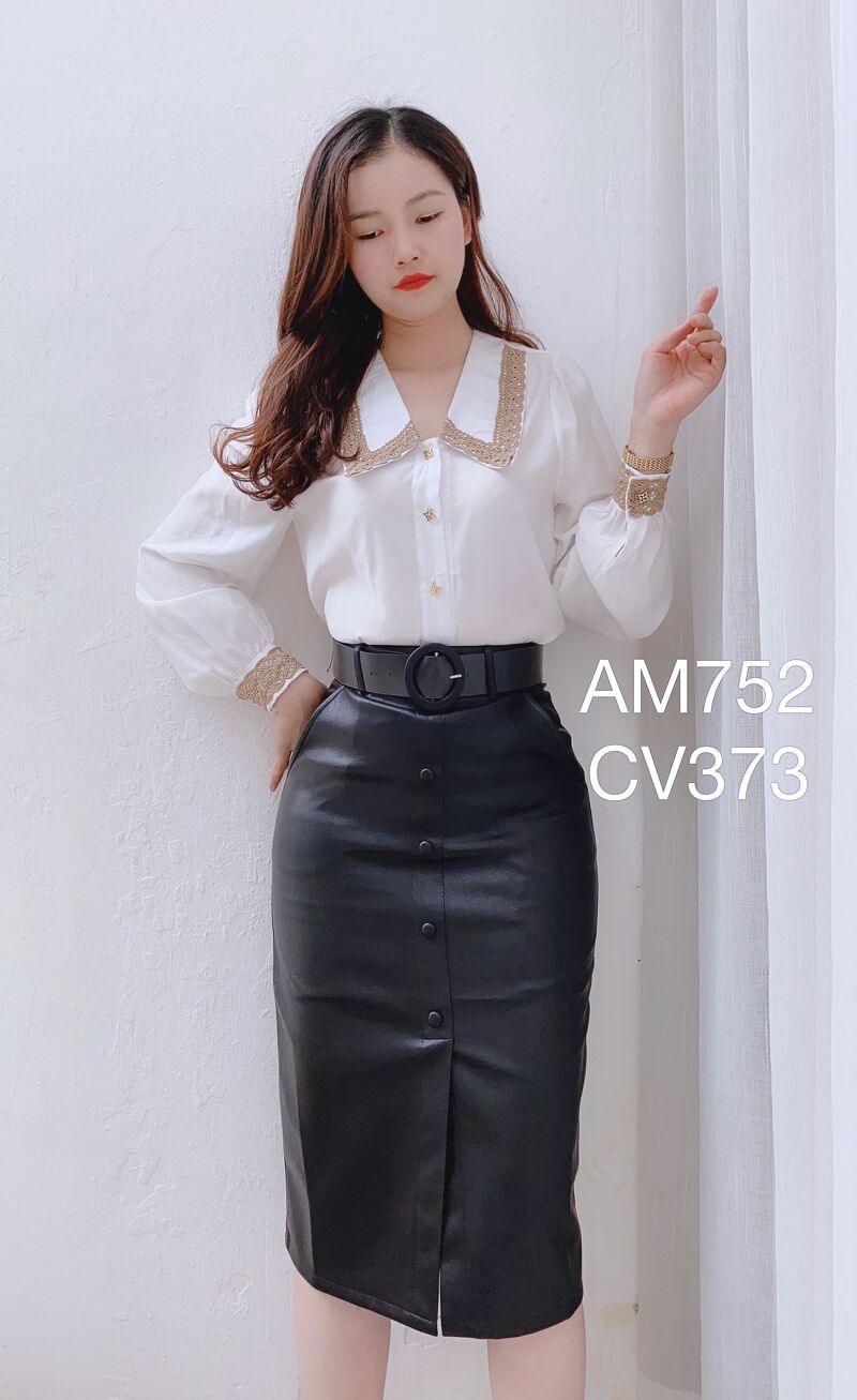 CV373 cv da 4 cúc bọc