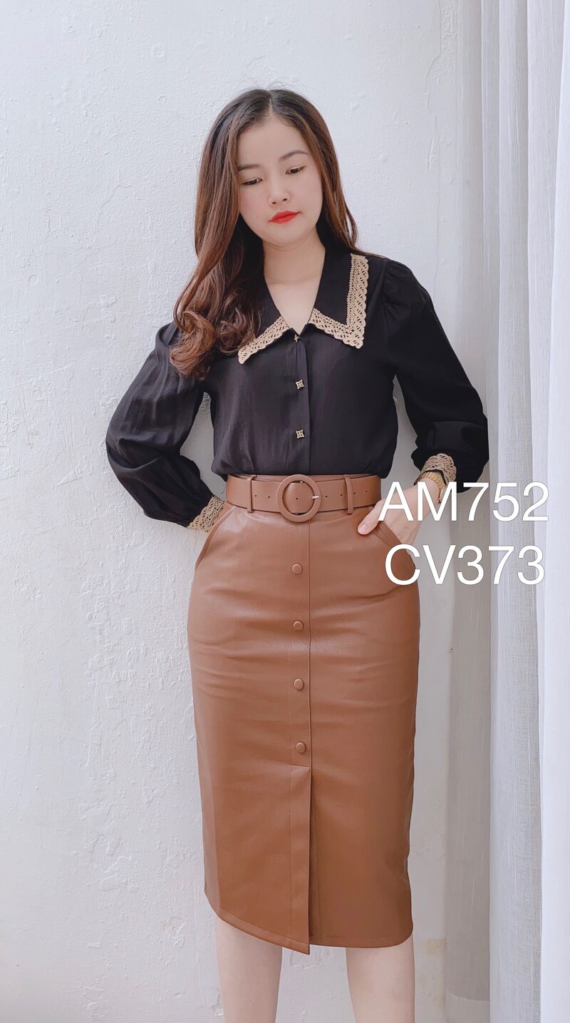 CV373 cv da 4 cúc bọc