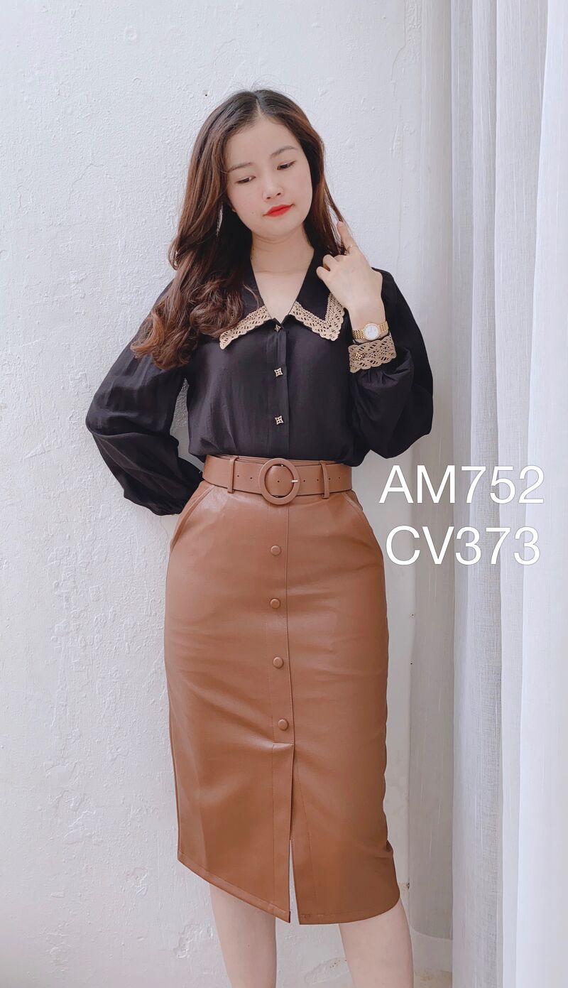 CV373 cv da 4 cúc bọc