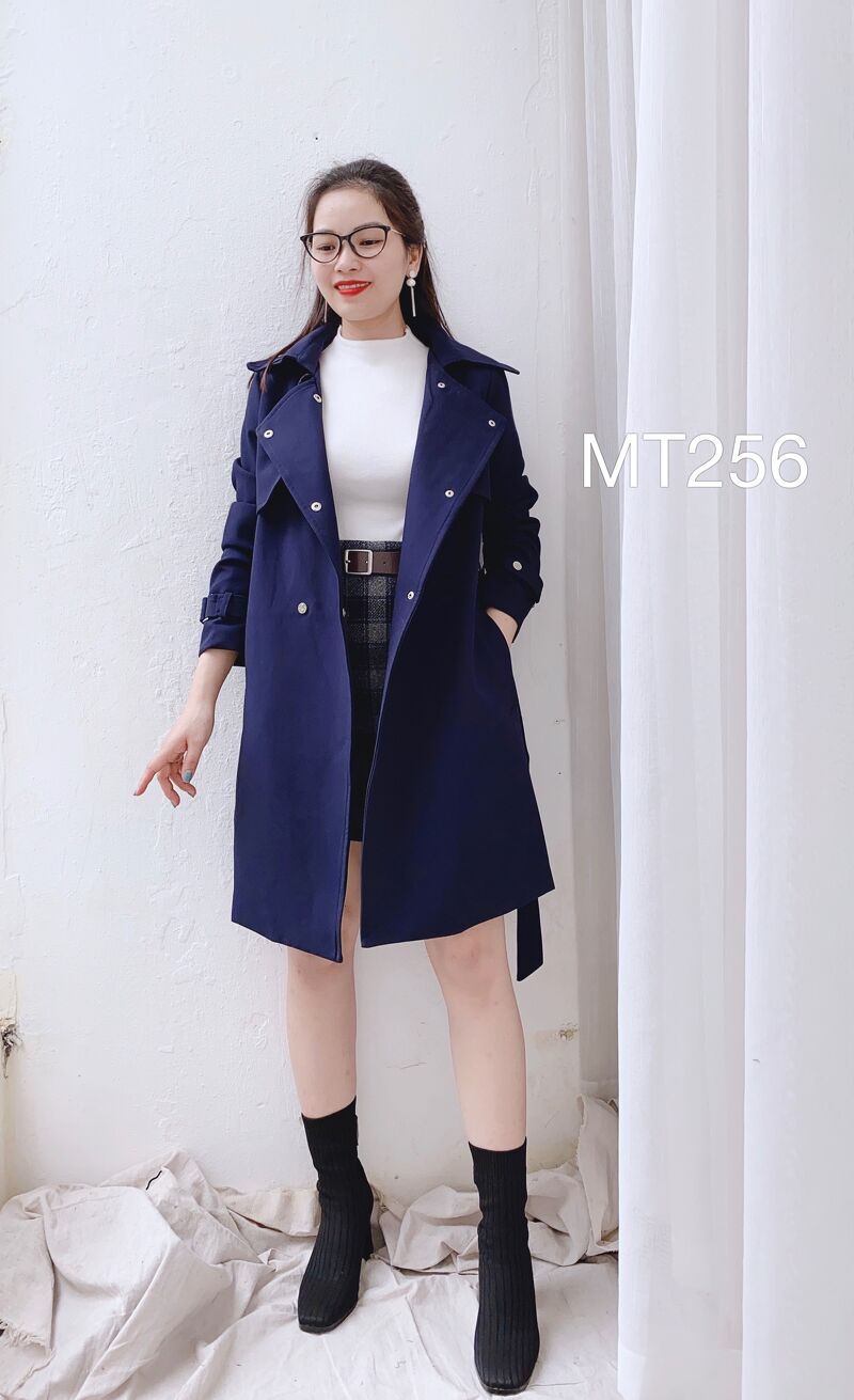 MT256 áo mangto cúc nhỏ