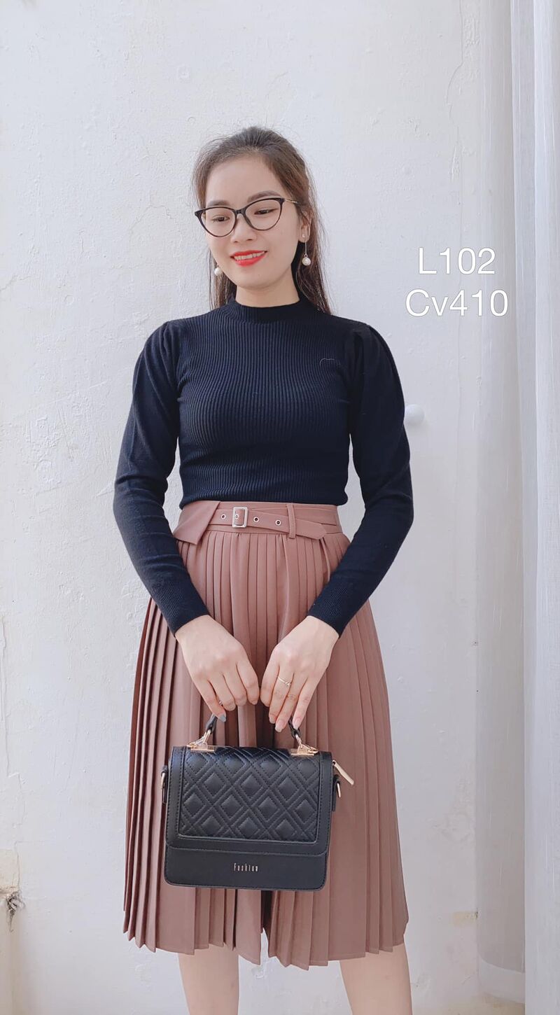 CV410 cv xếp ly nhỏ đai ore