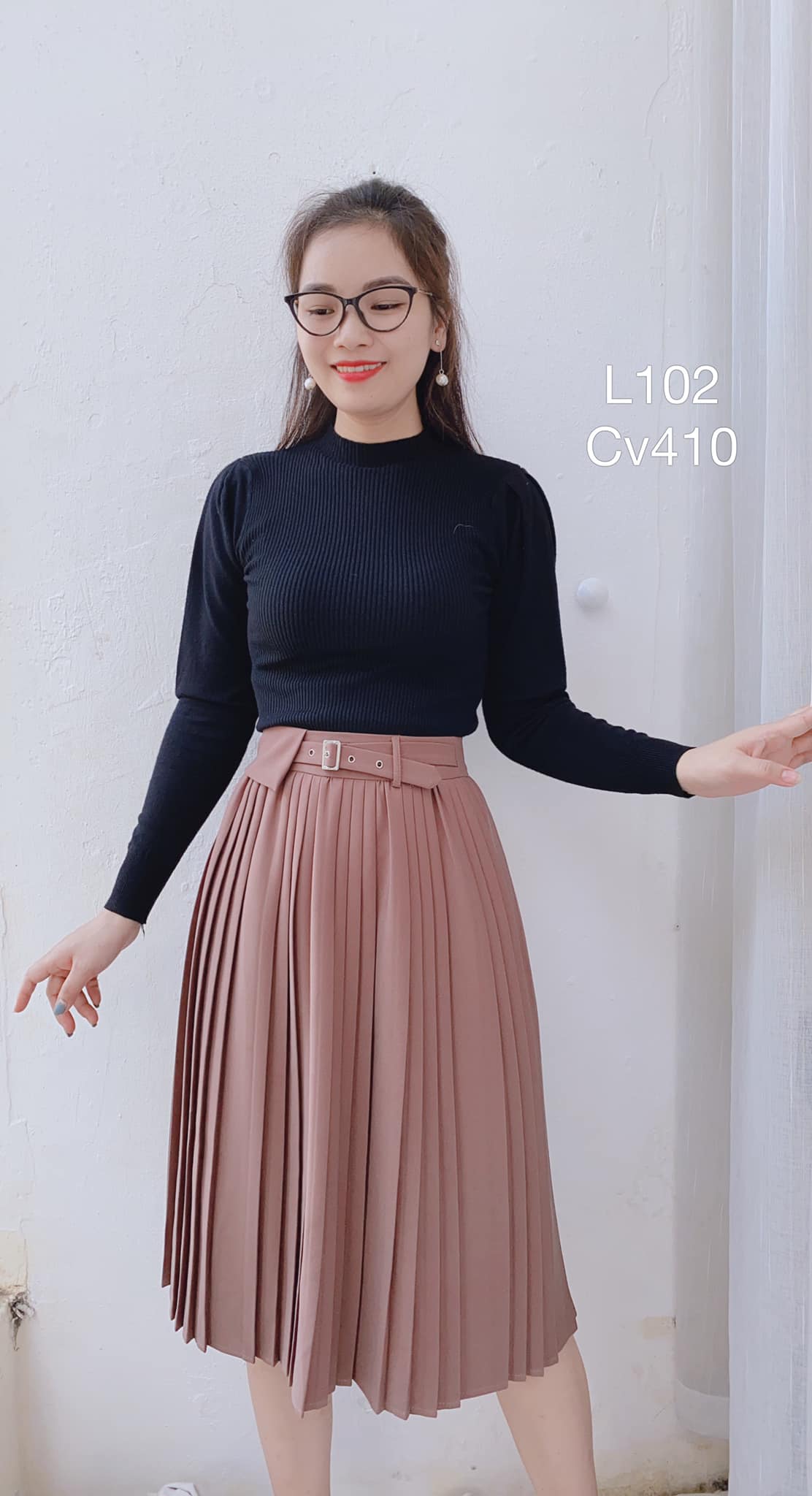CV410 cv xếp ly nhỏ đai ore