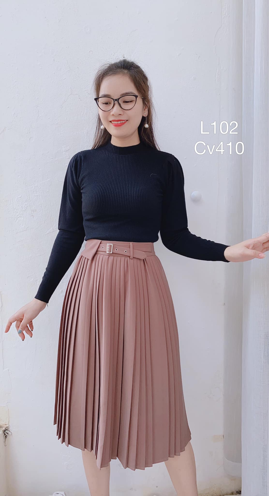 CV410 cv xếp ly nhỏ đai ore