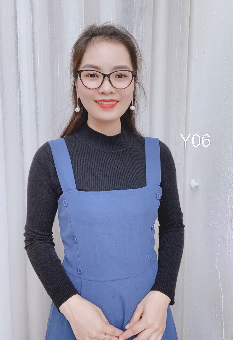 Y06 yếm chun lưng 6 cúc