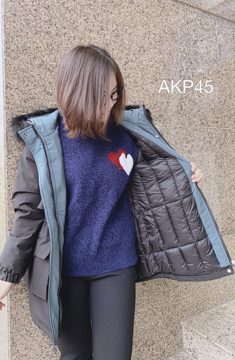 AKP45 áo parka 8817