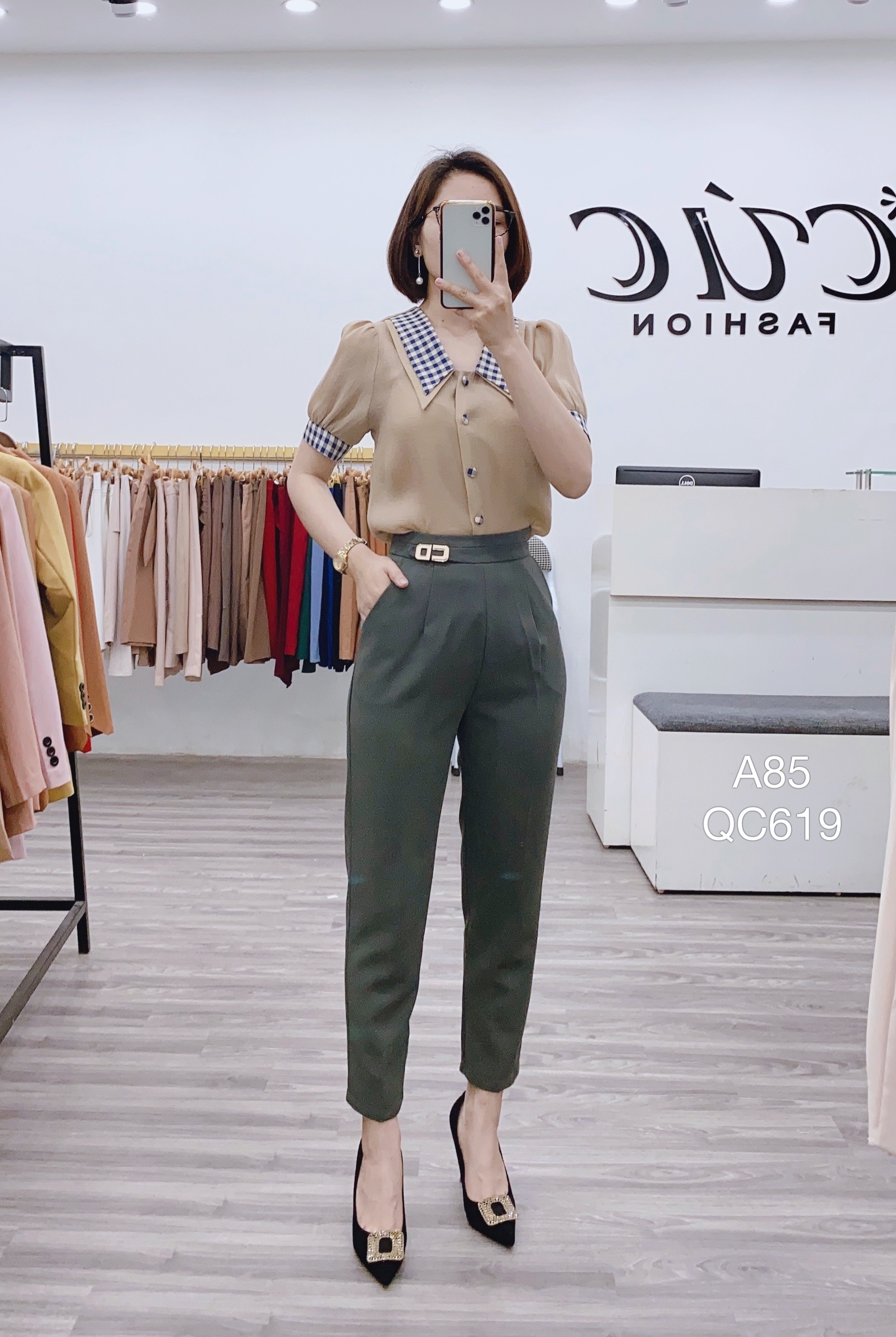 QC169 quần baggy CD
