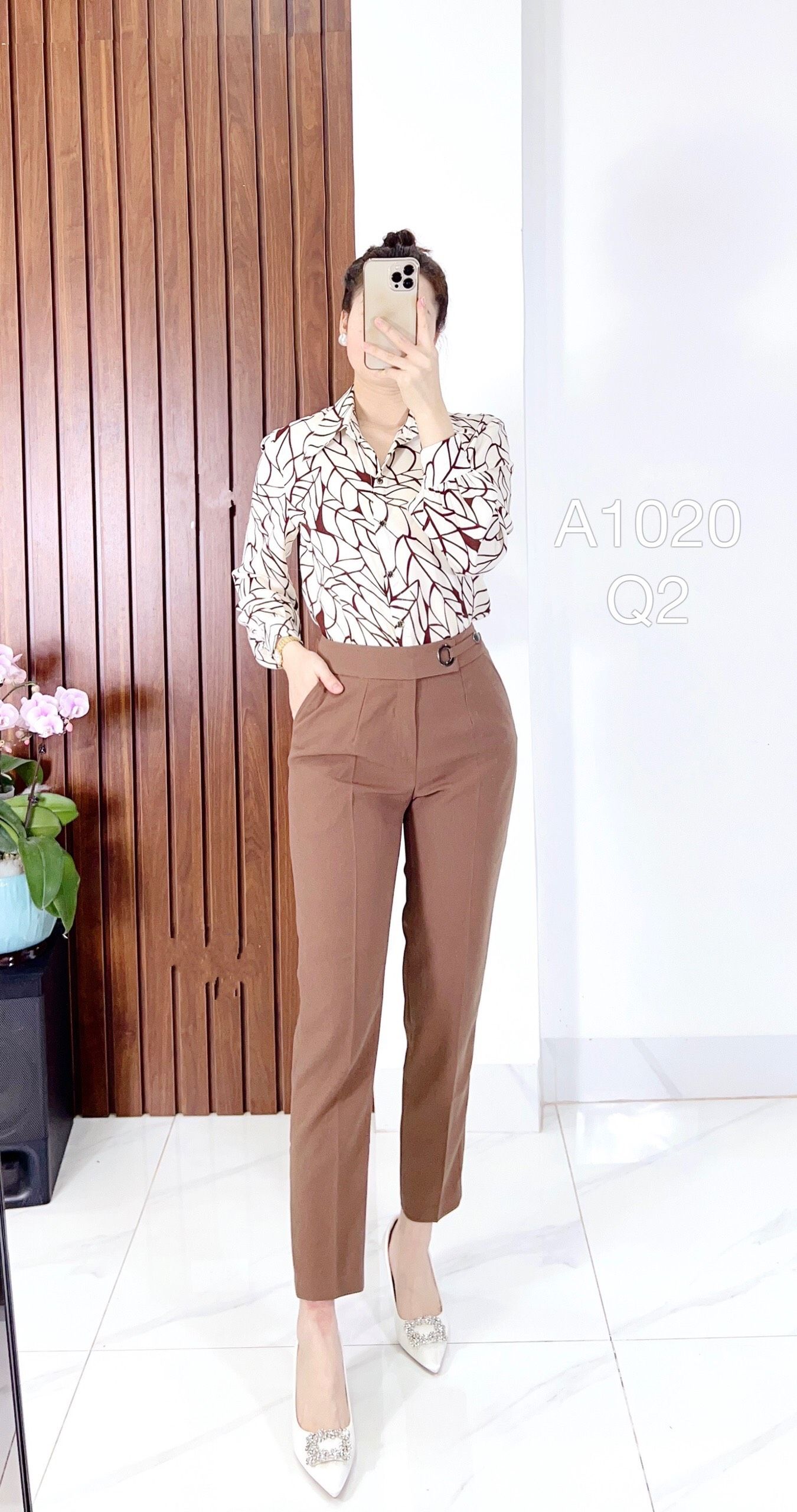 Q2 quần móc ore cúc sắt