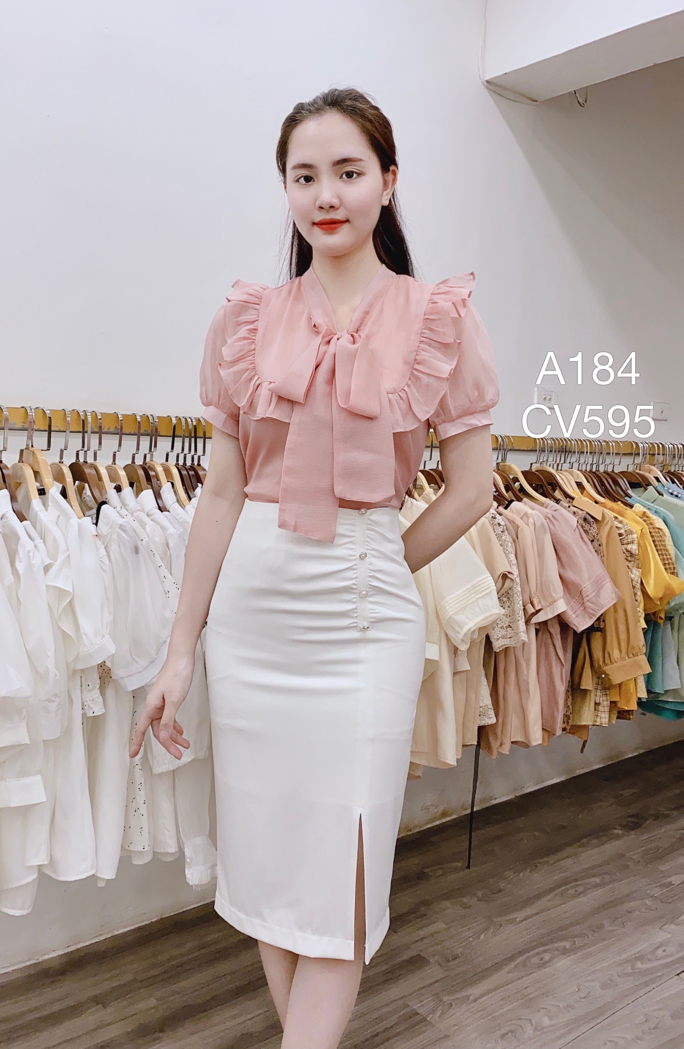 CV595 cv 3 cúc ngọc