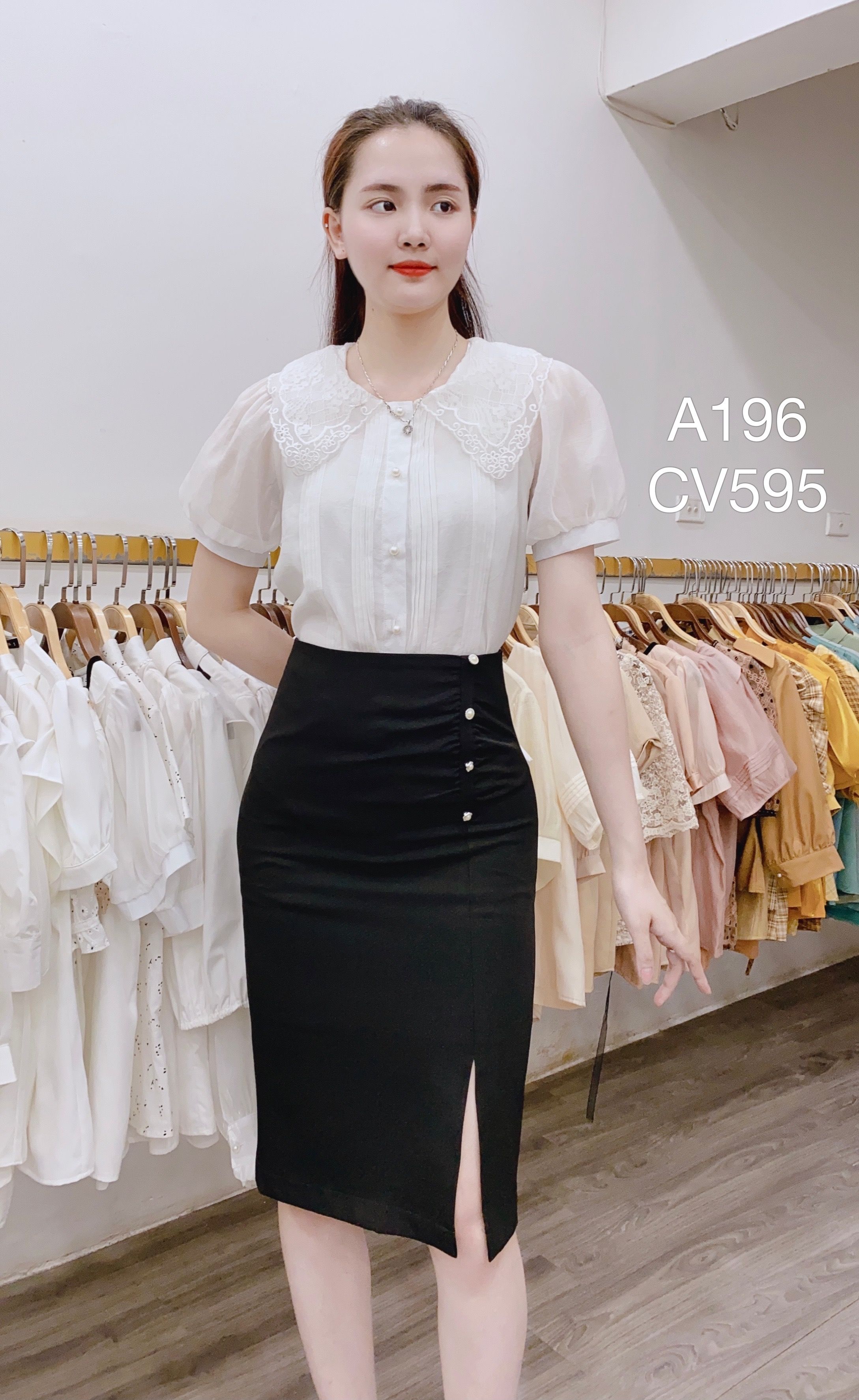CV595 cv 3 cúc ngọc