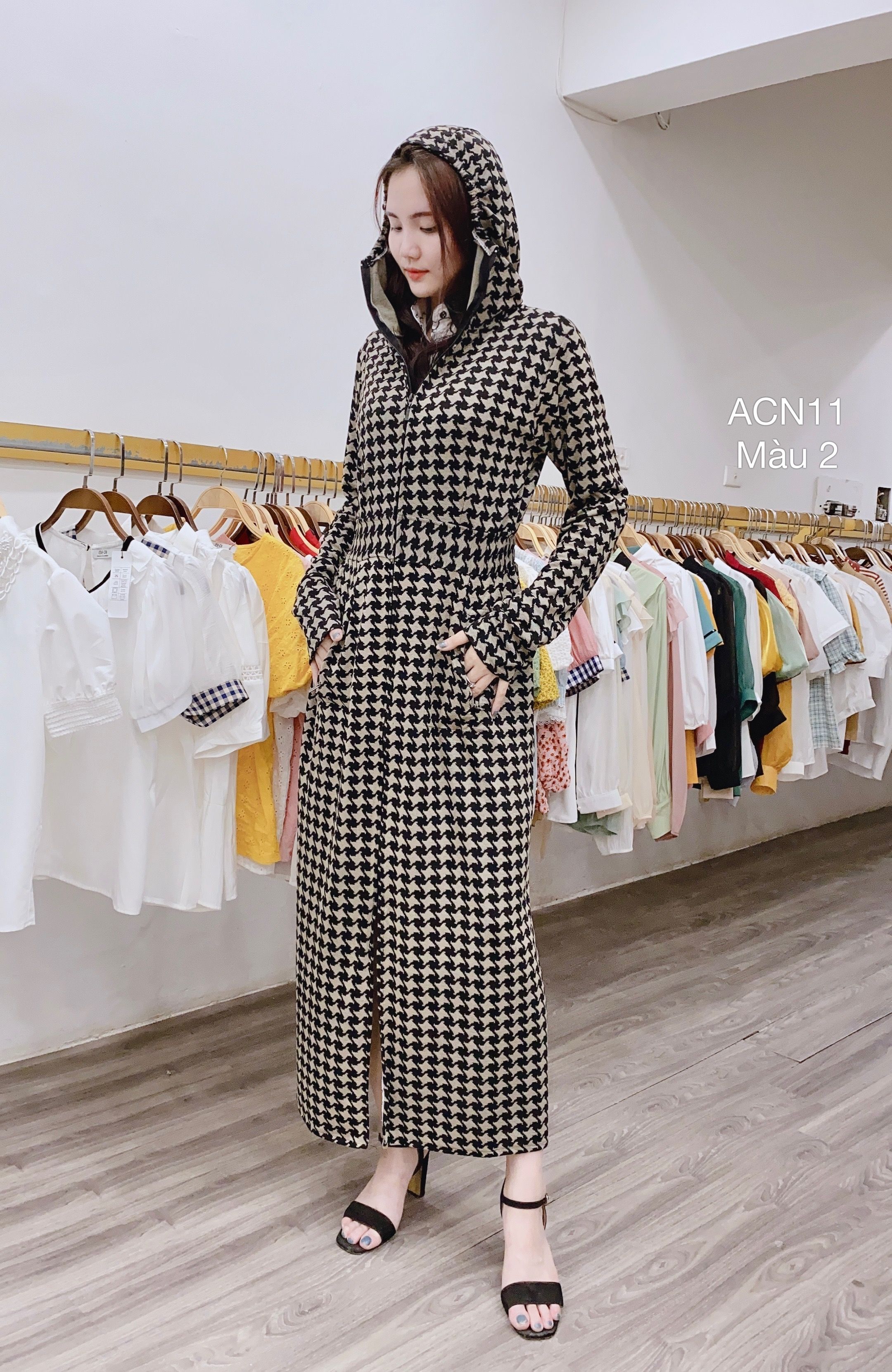 ACN11 áo chồng nắng cotton lạnh