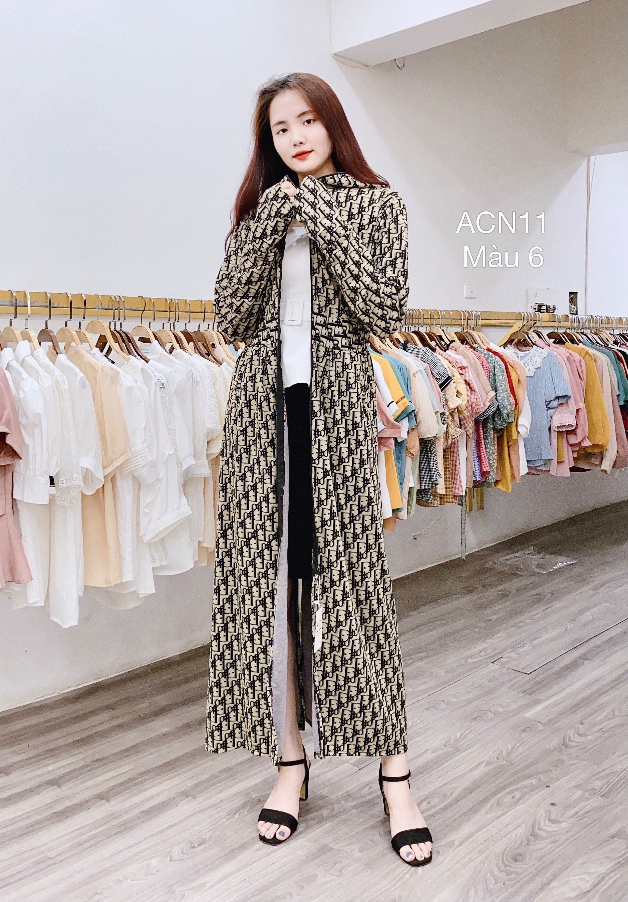 ACN11 áo chồng nắng cotton lạnh