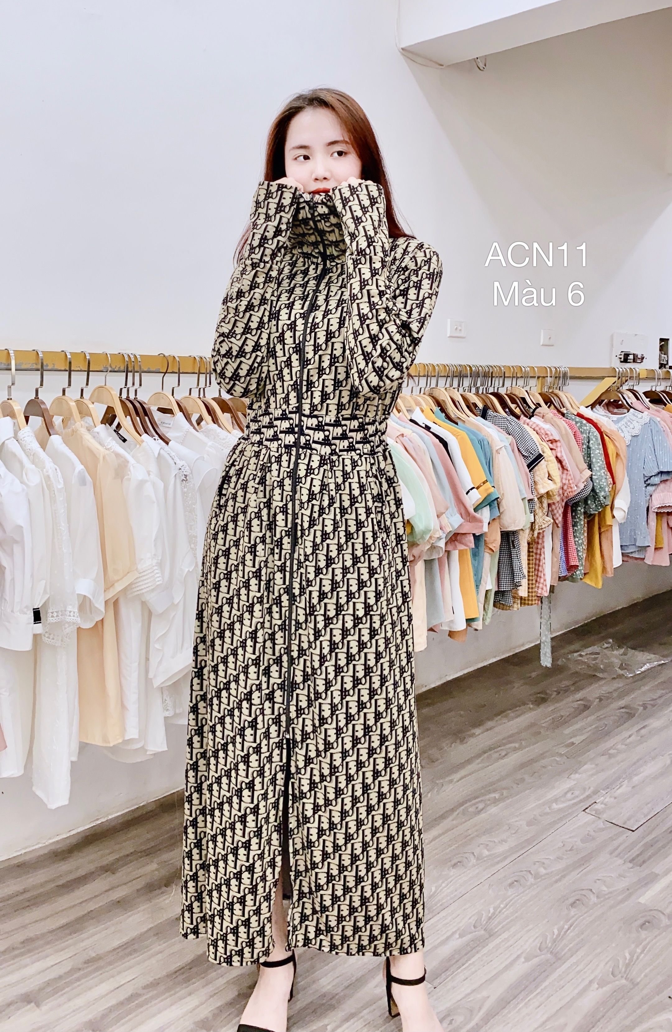 ACN11 áo chồng nắng cotton lạnh