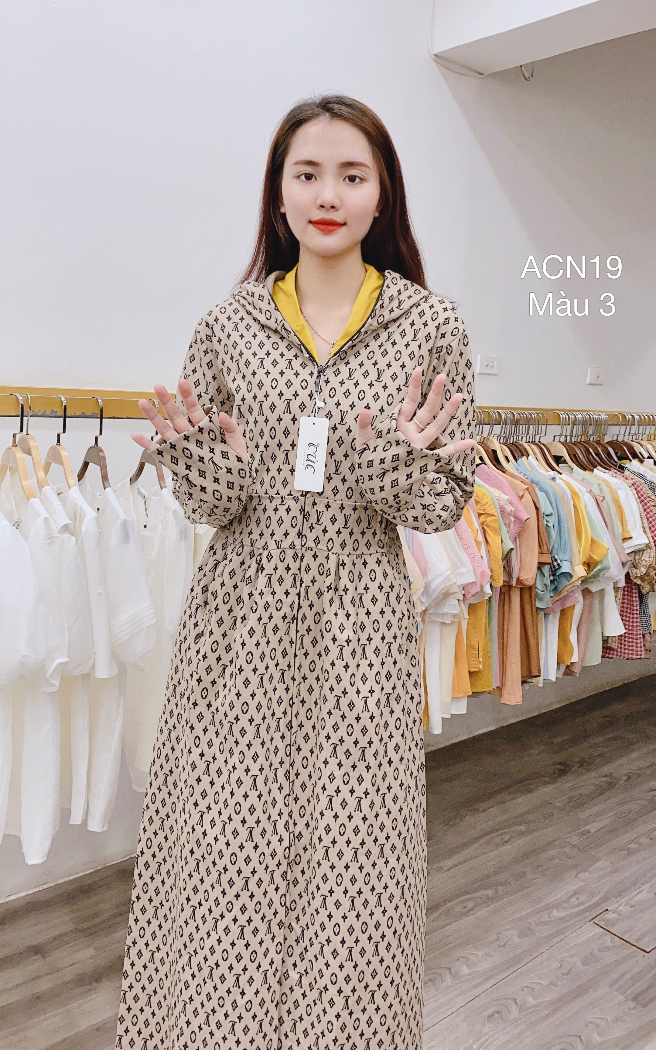 ACN19 áo choàng nắng siêu cấp