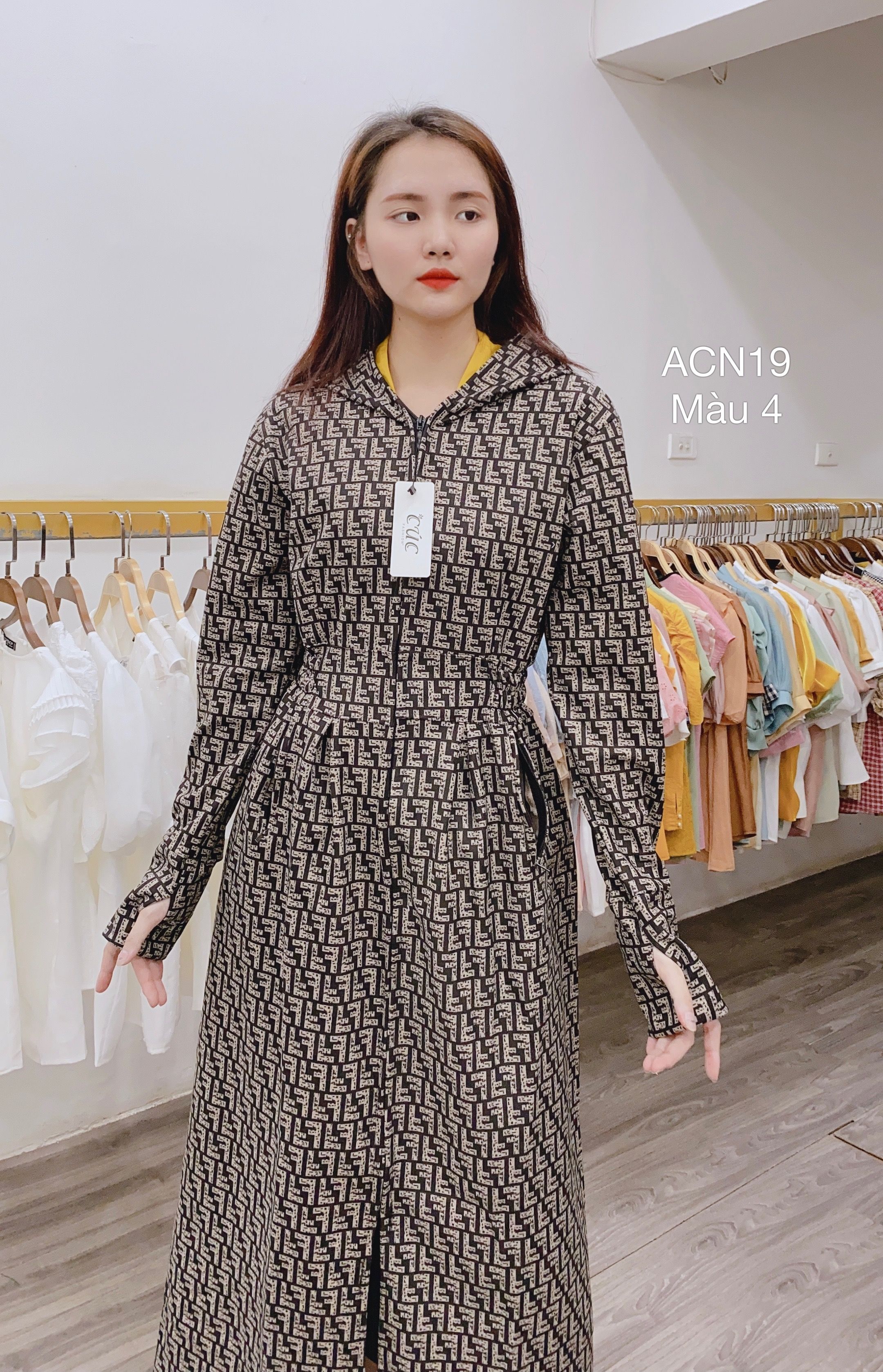 ACN19 áo choàng nắng siêu cấp