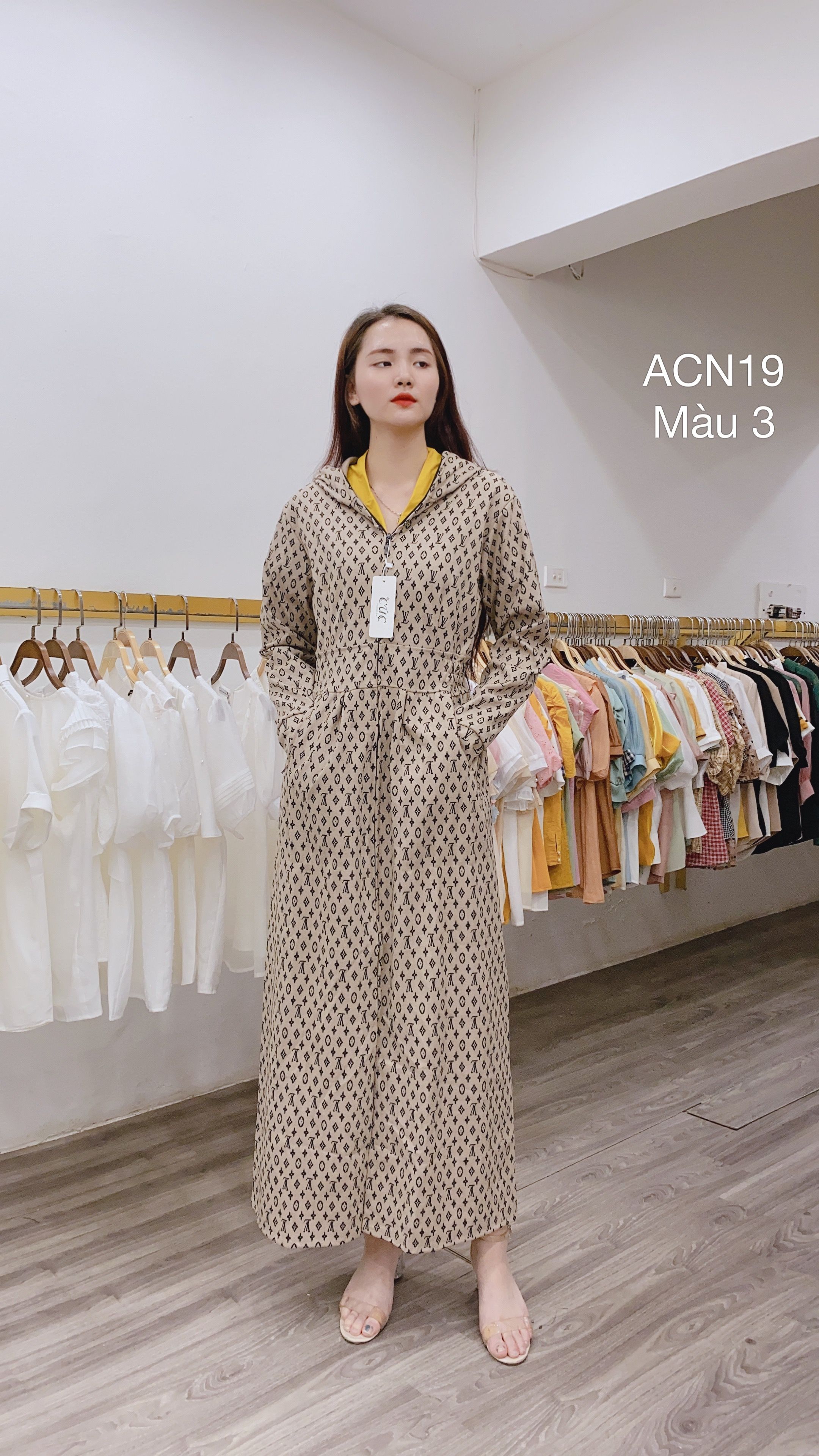 ACN19 áo choàng nắng siêu cấp