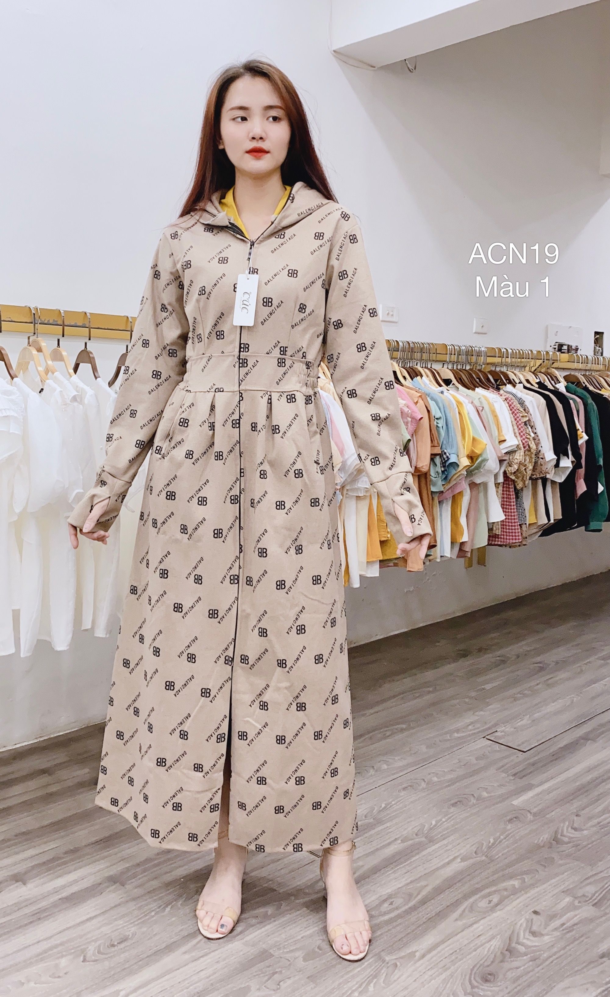 ACN19 áo choàng nắng siêu cấp