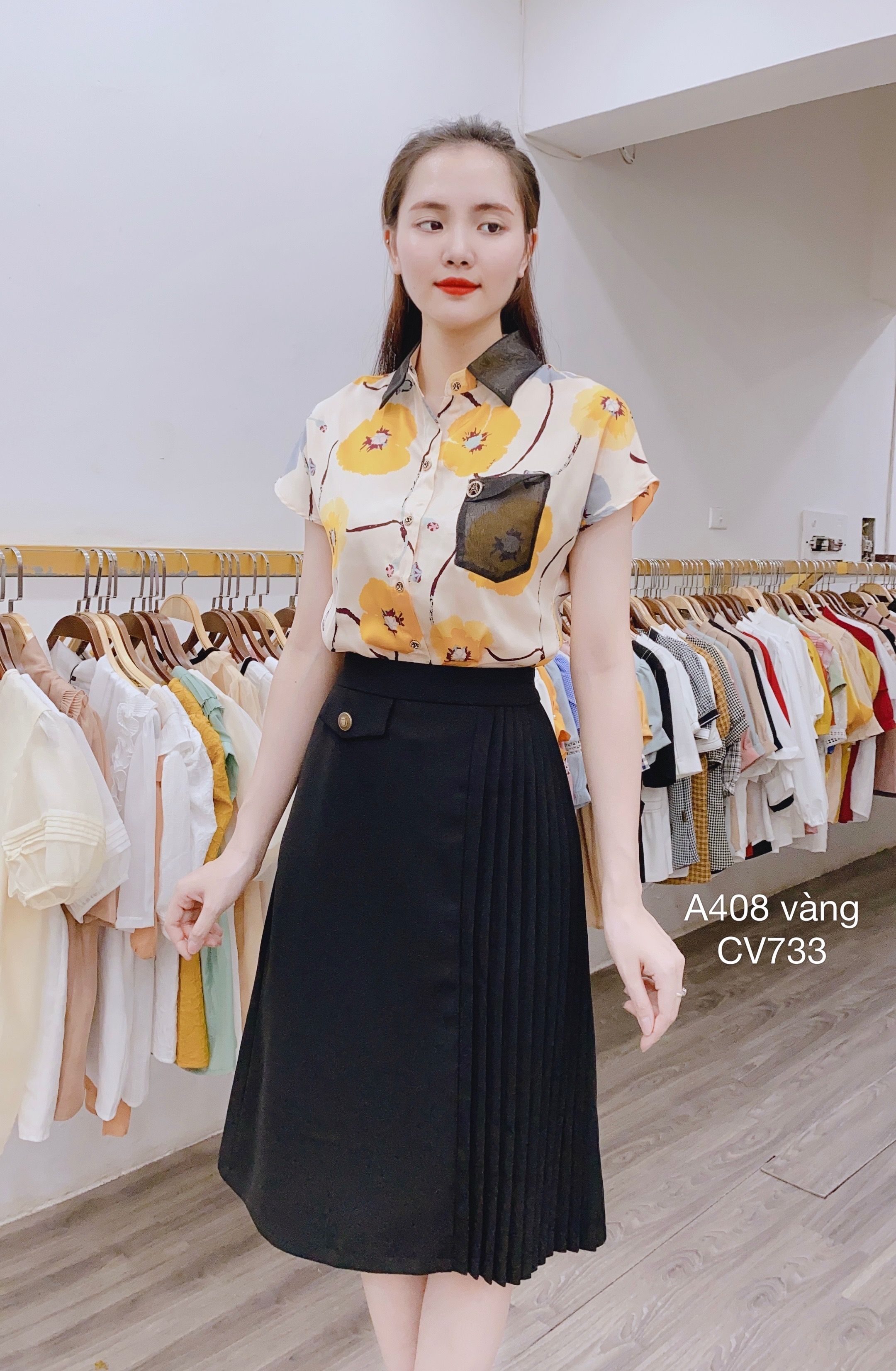 Chân váy chữ A - Đồng Phục Minh Tâm- May đồng phục công sở chuyên nghiệp