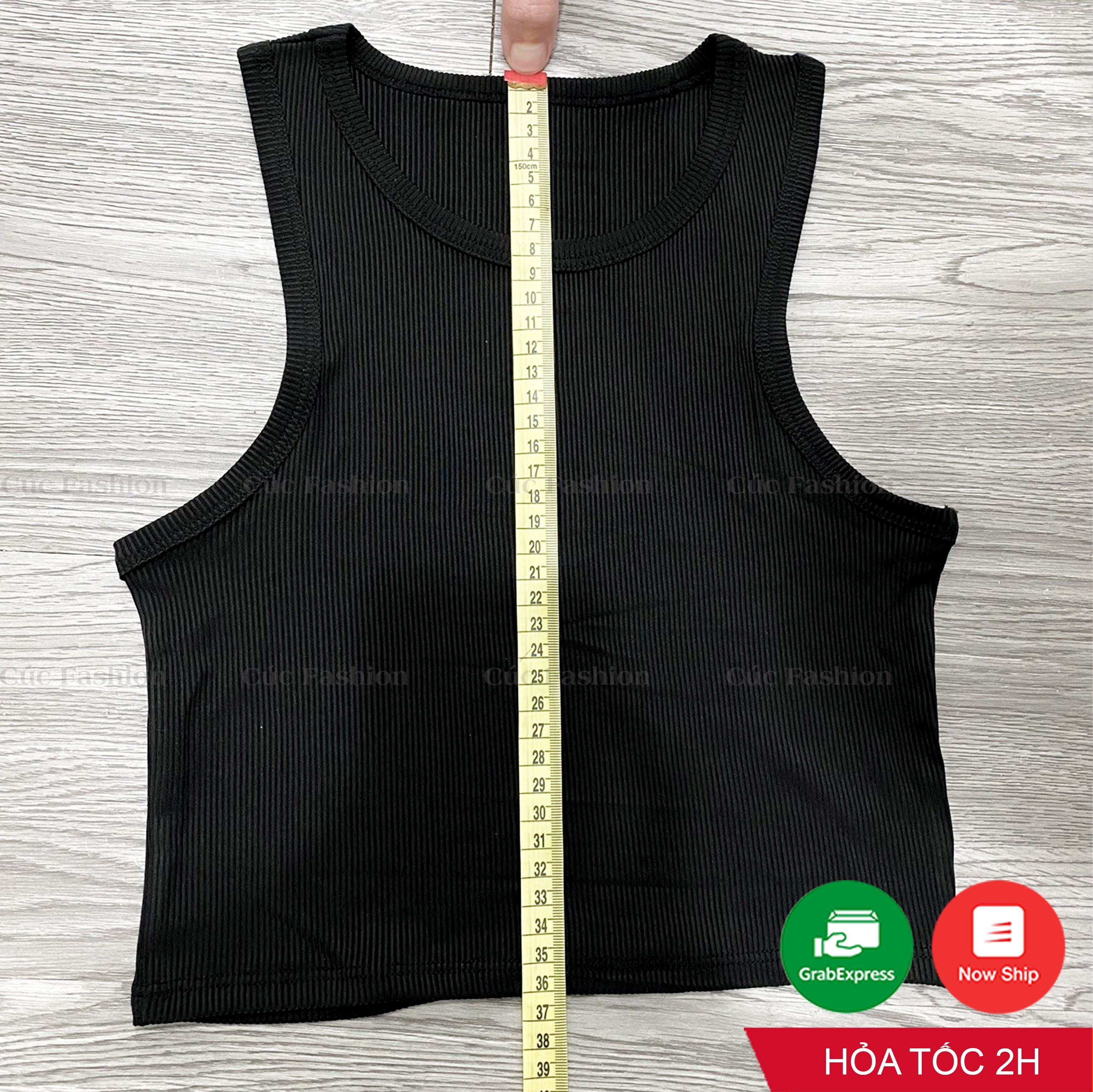 A018 áo balo croptop thun tăm