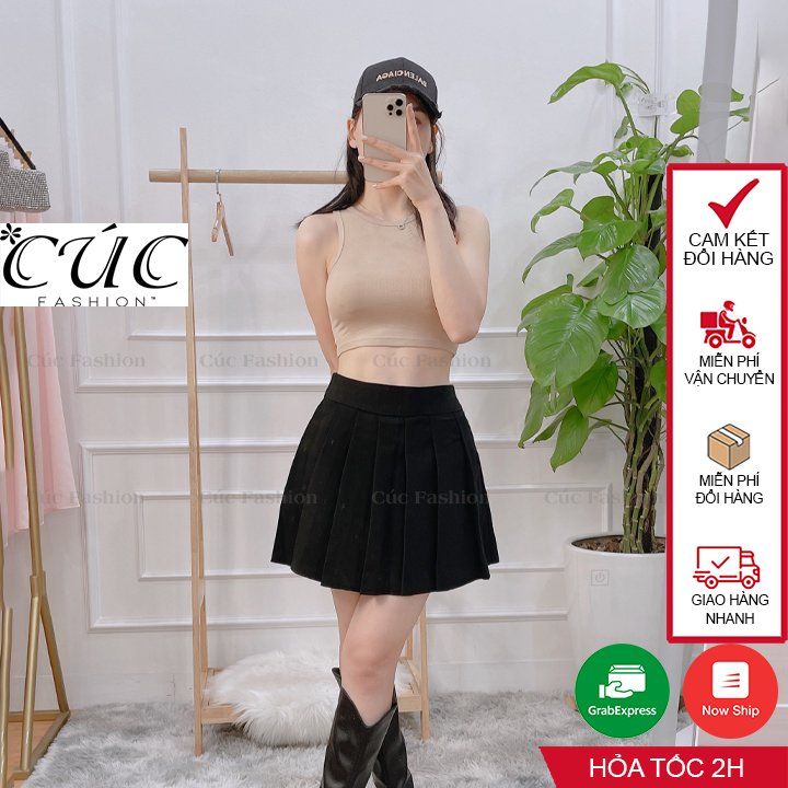 CV806 Chân váy tennis xếp ly ngắn