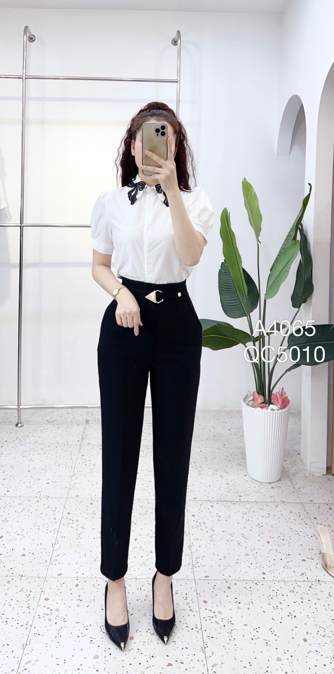 QC5010  khuy quần tam giác nhọn