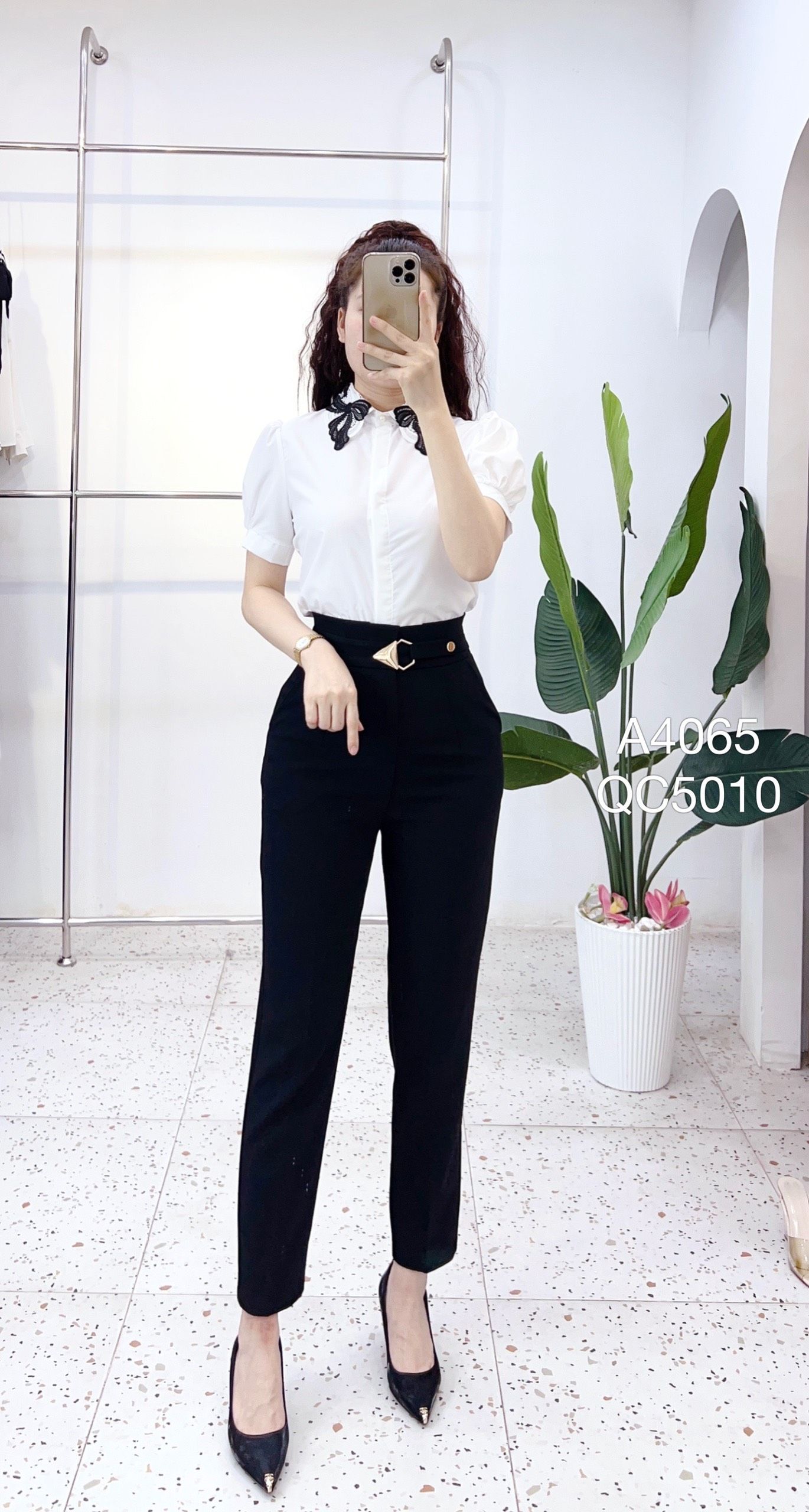 QC5010  khuy quần tam giác nhọn