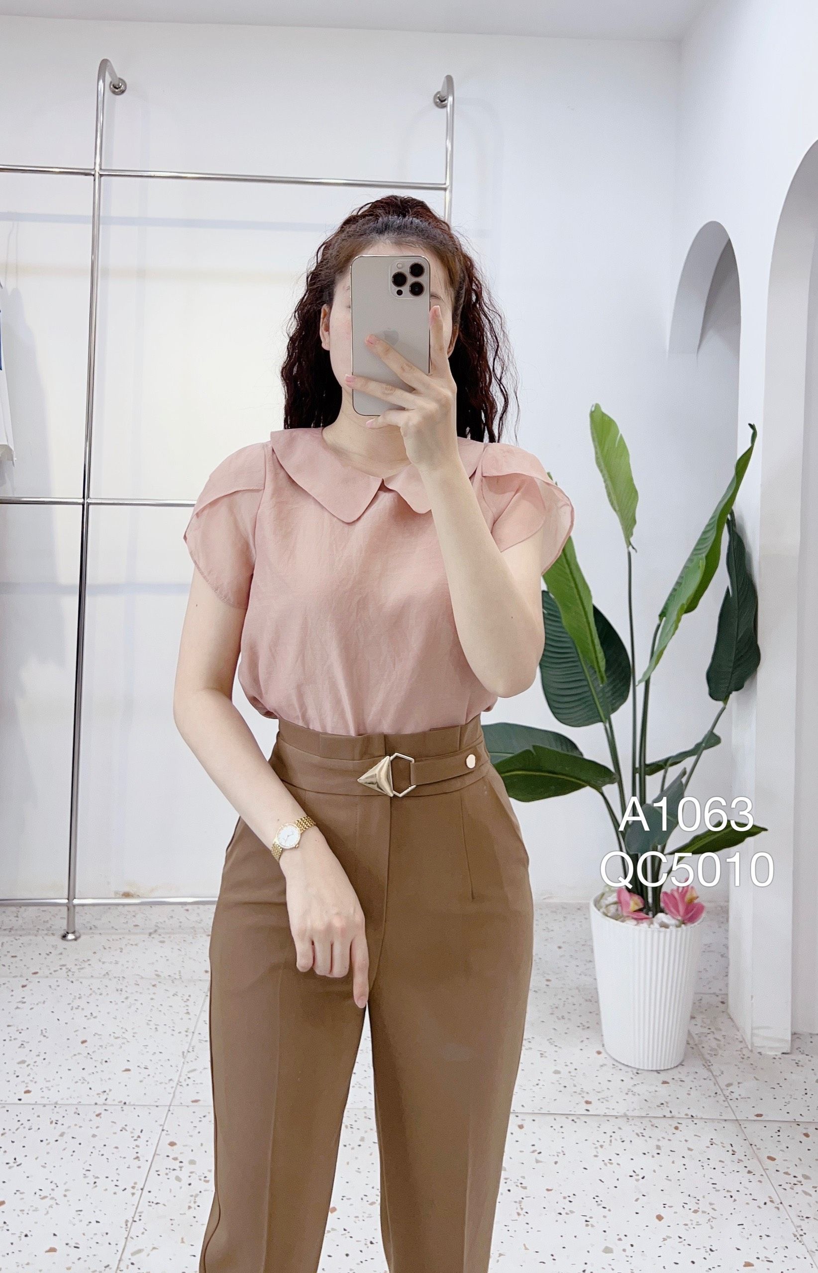 QC5010  khuy quần tam giác nhọn