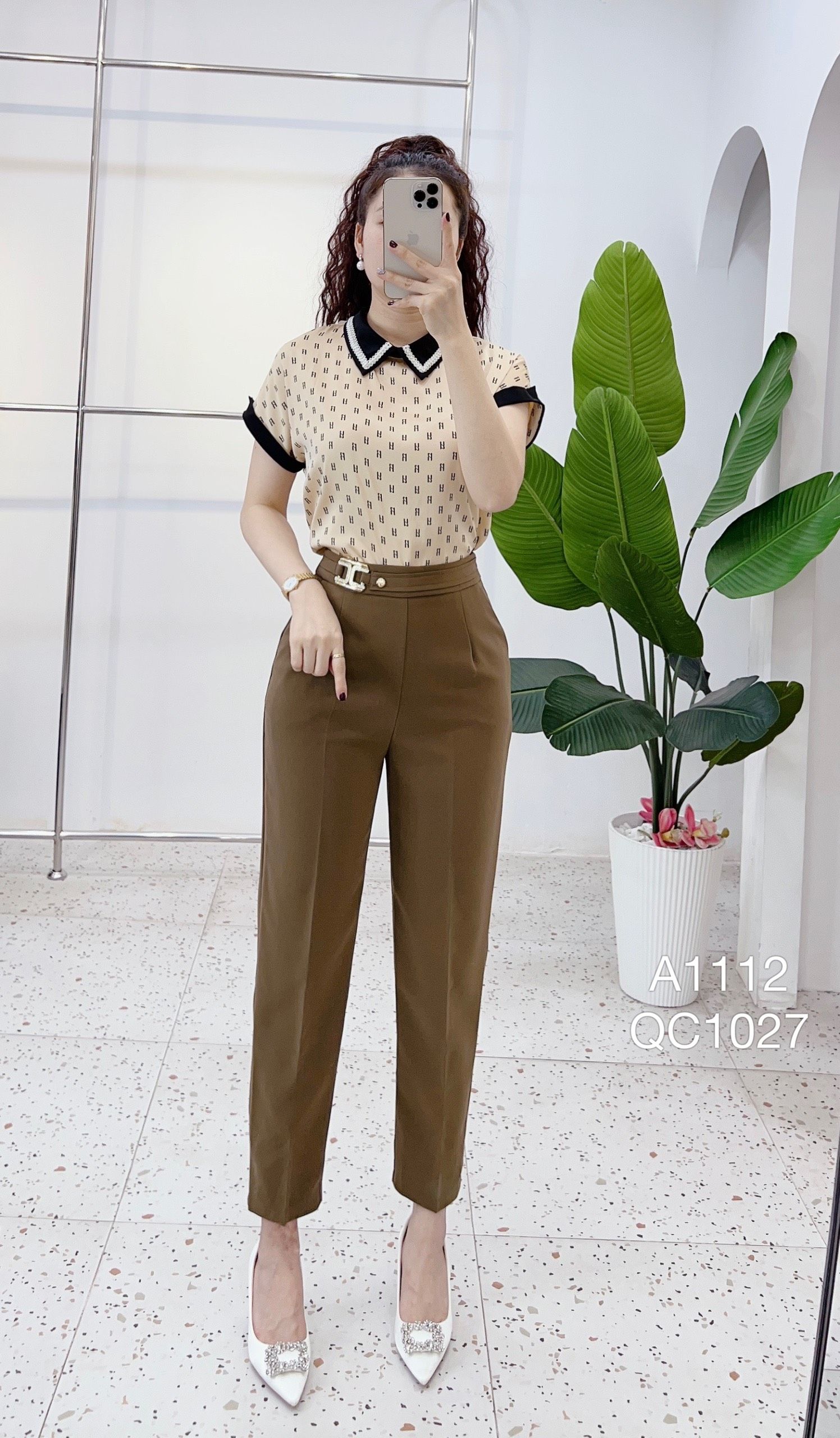 QC1027 QUẦN QC móc CC đá