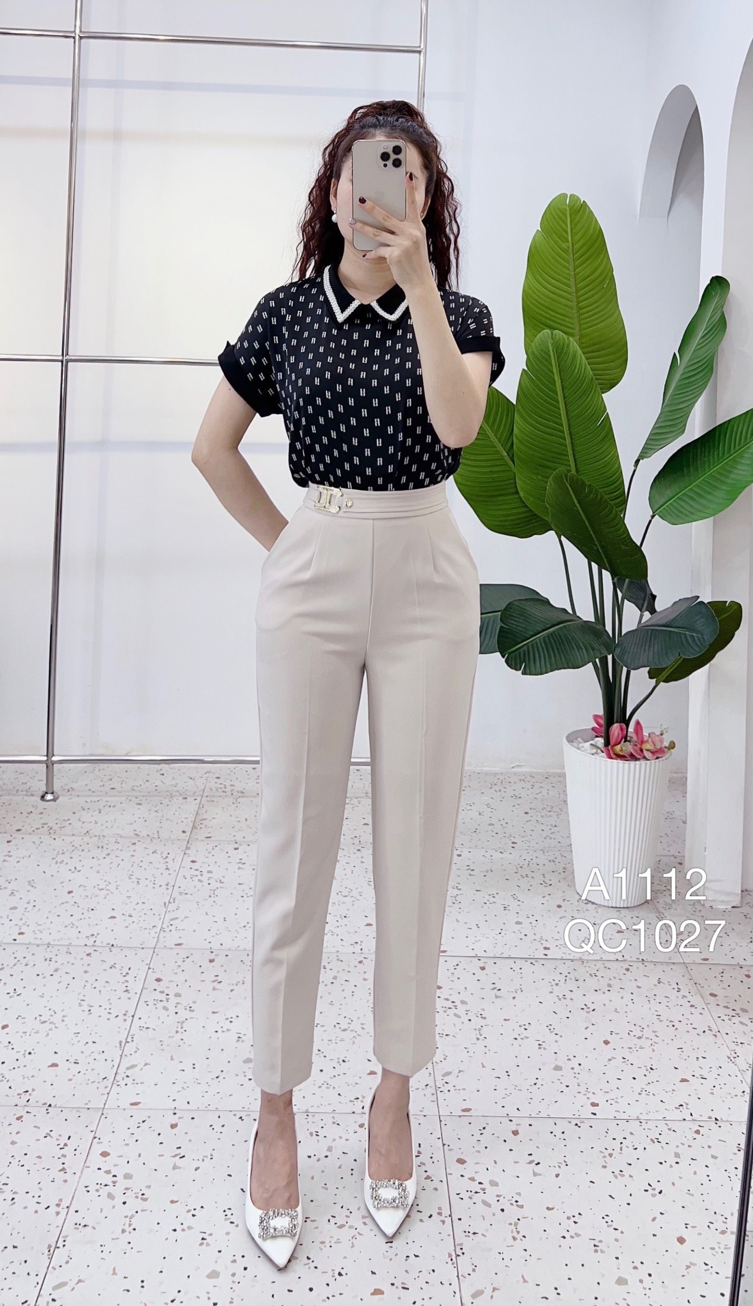 QC1027 QUẦN QC móc CC đá