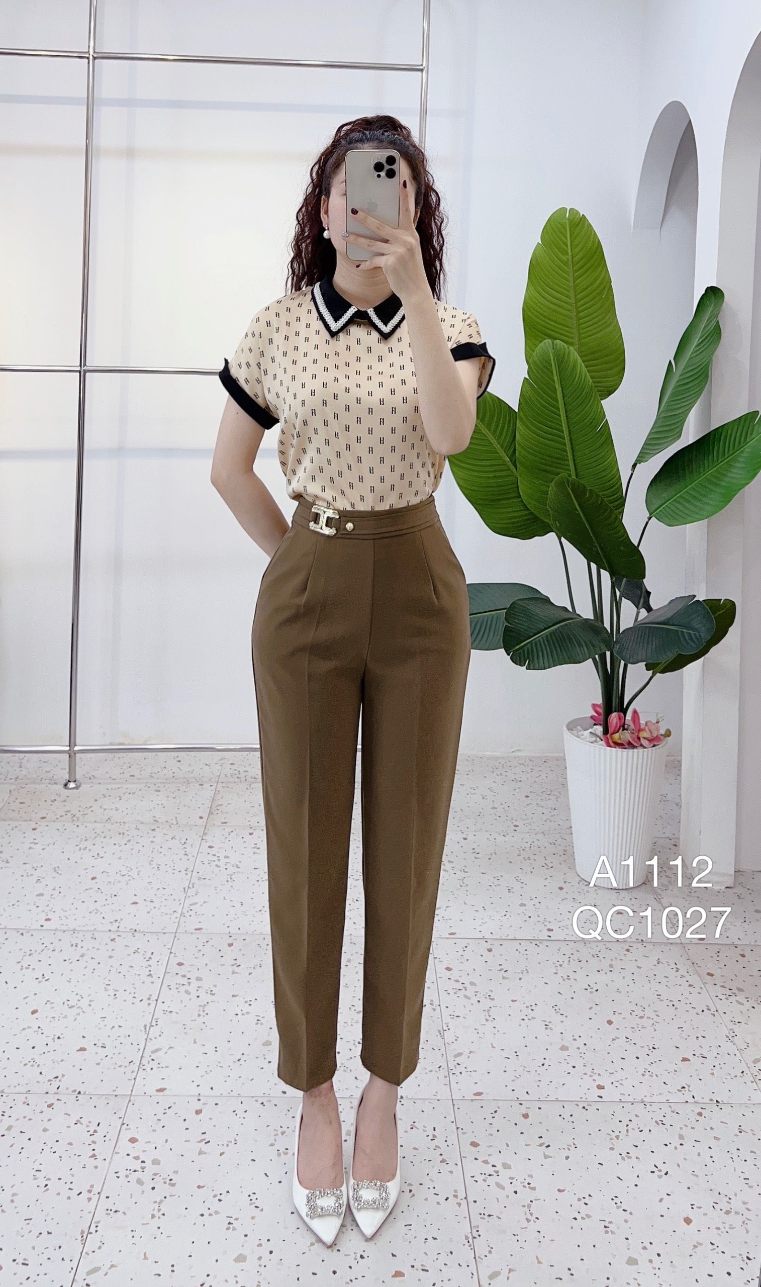 QC1027 QUẦN QC móc CC đá