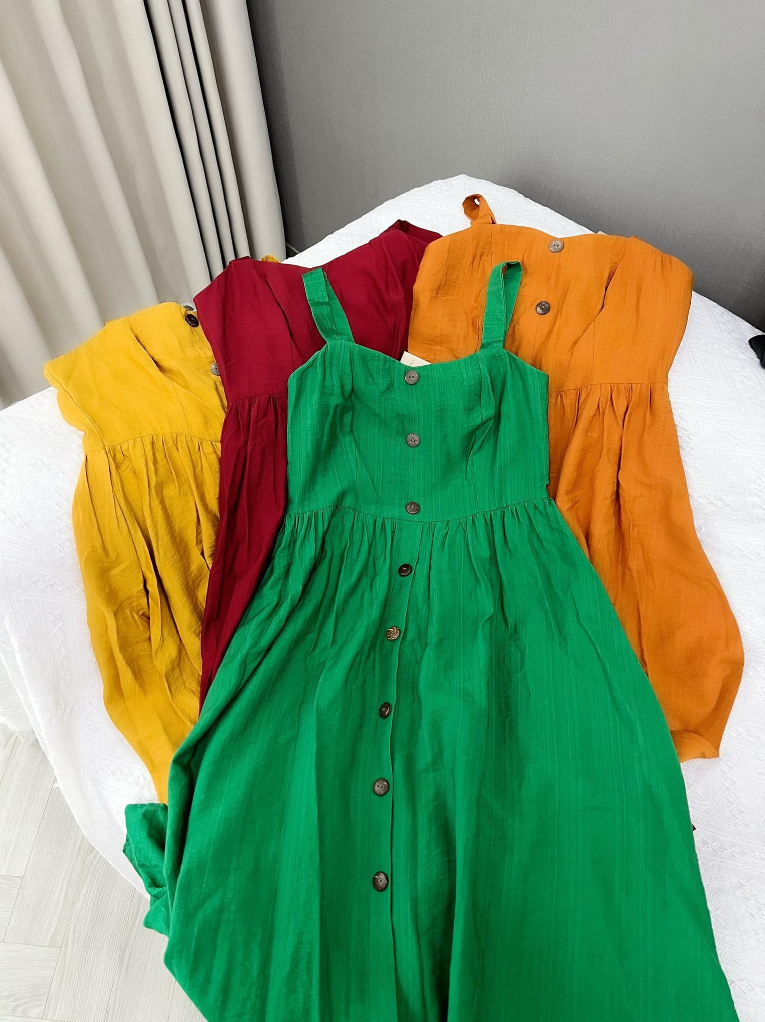 Đầm linen, váy linen - Cao Nhung Store