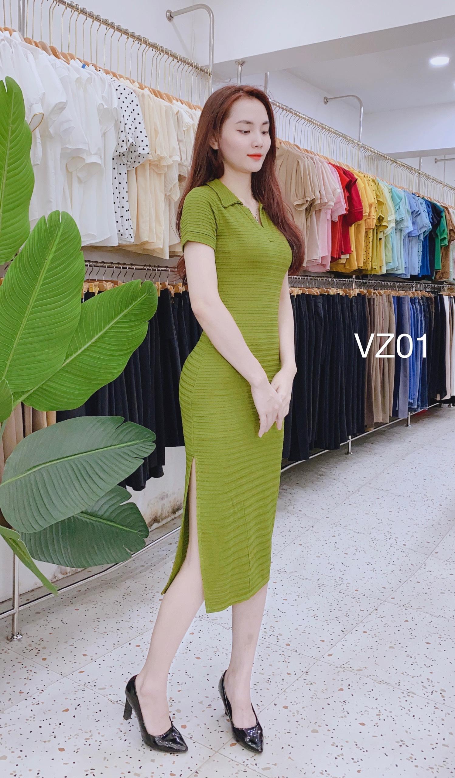 VZ01 váy body thân dài