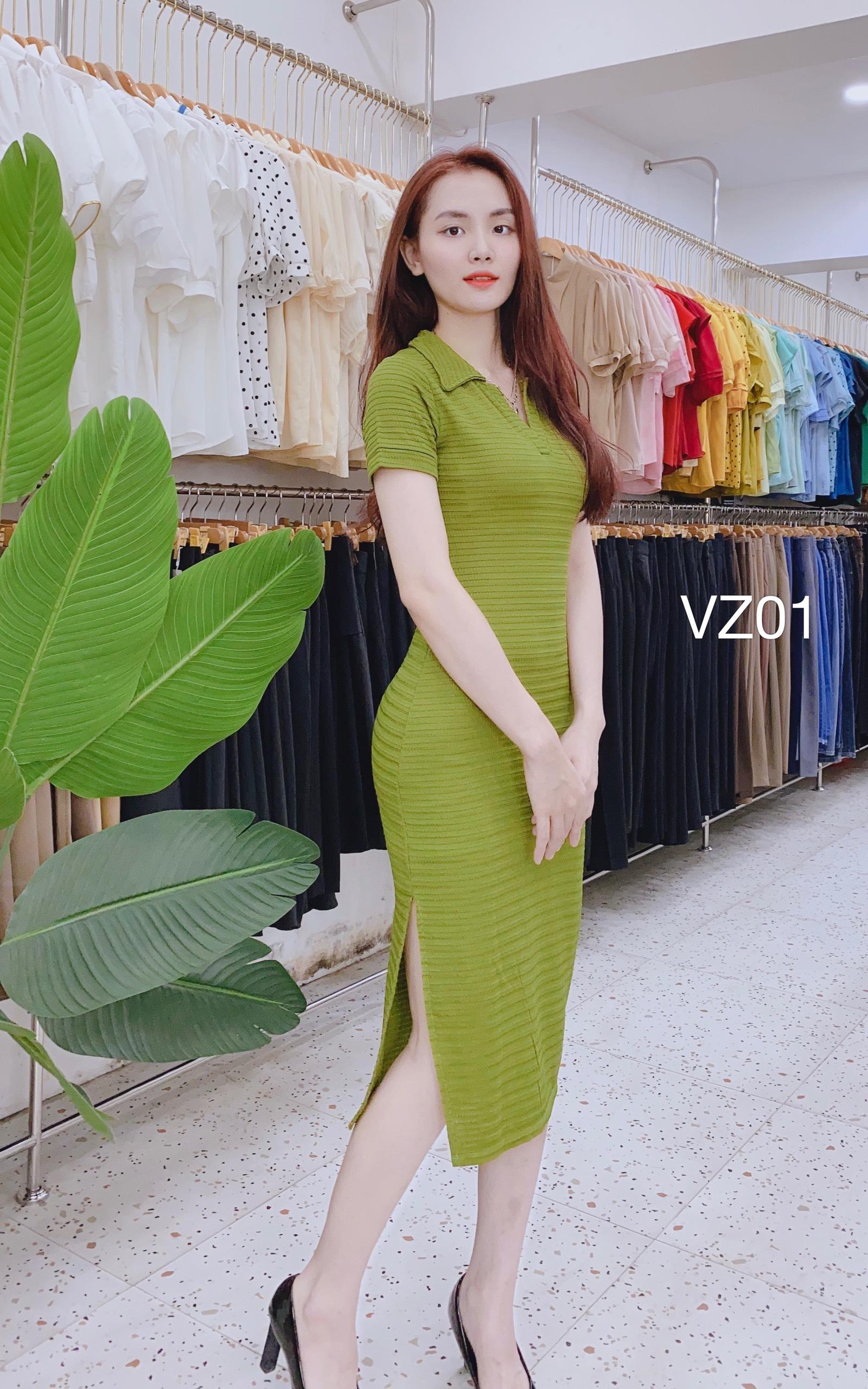 VZ01 váy body thân dài