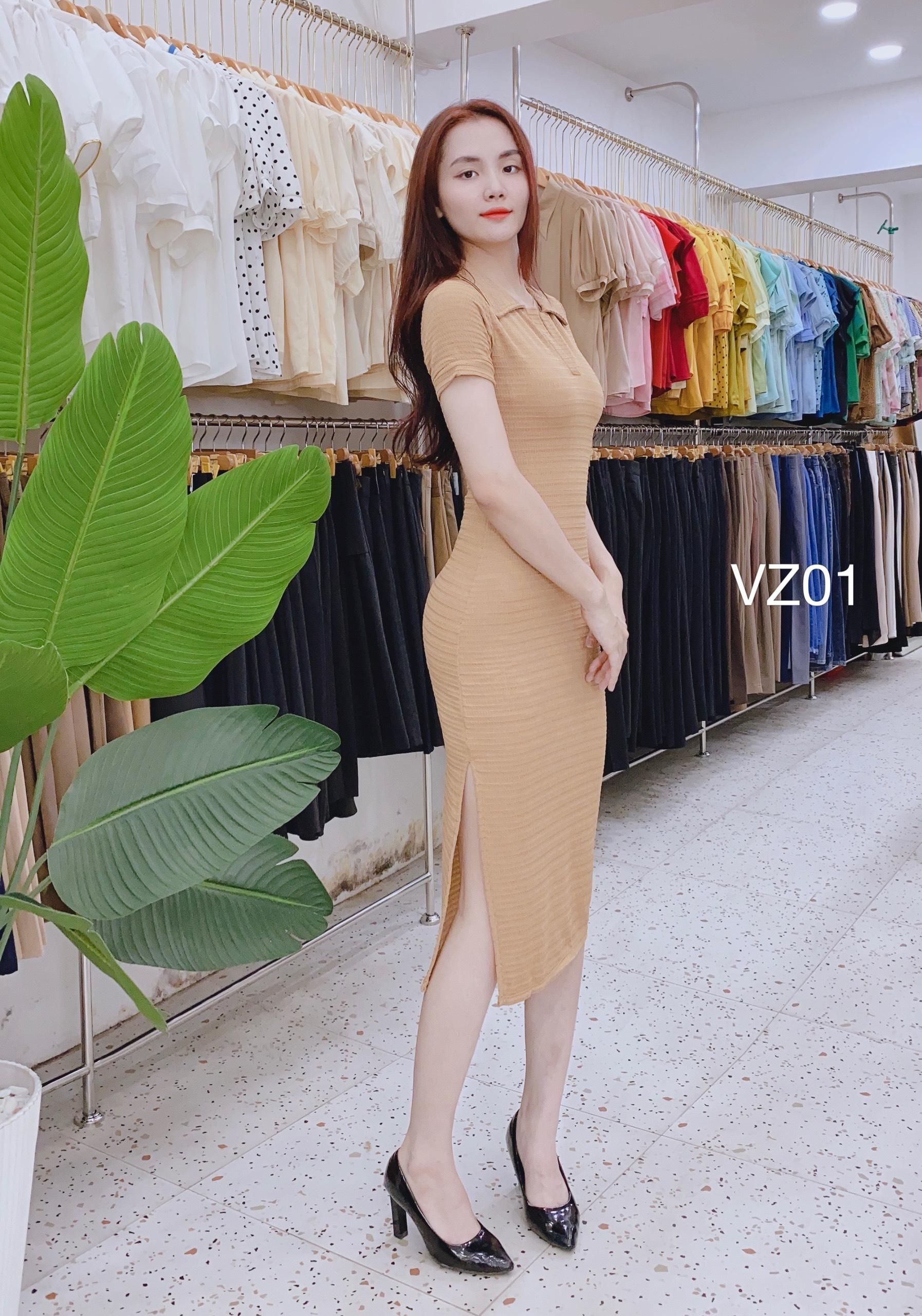 Váy body tay bồng | Shopee Việt Nam