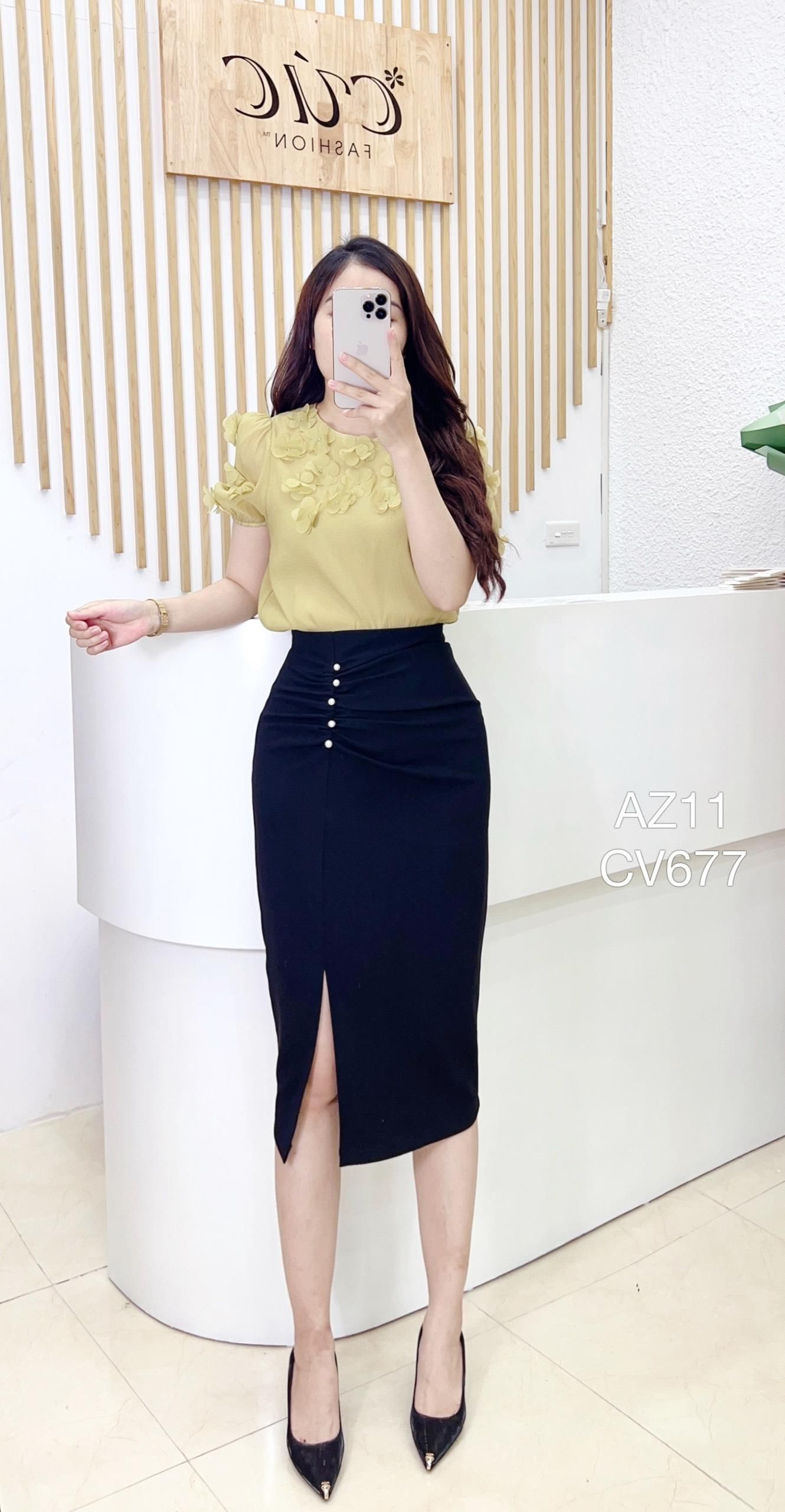CV677 CV xẻ trước ngọc lệch
