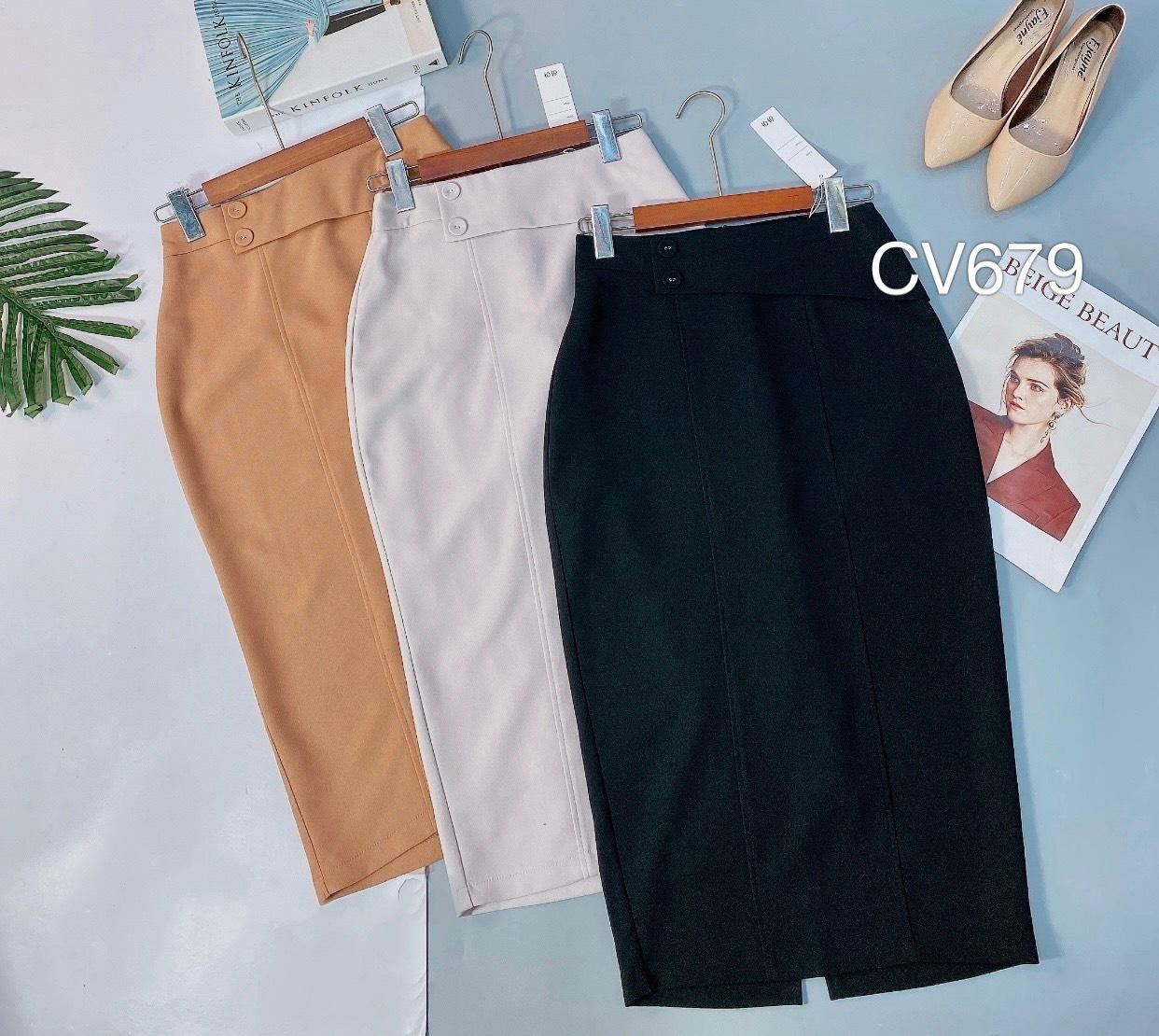 CV679 ly gân 2 cúc bọc