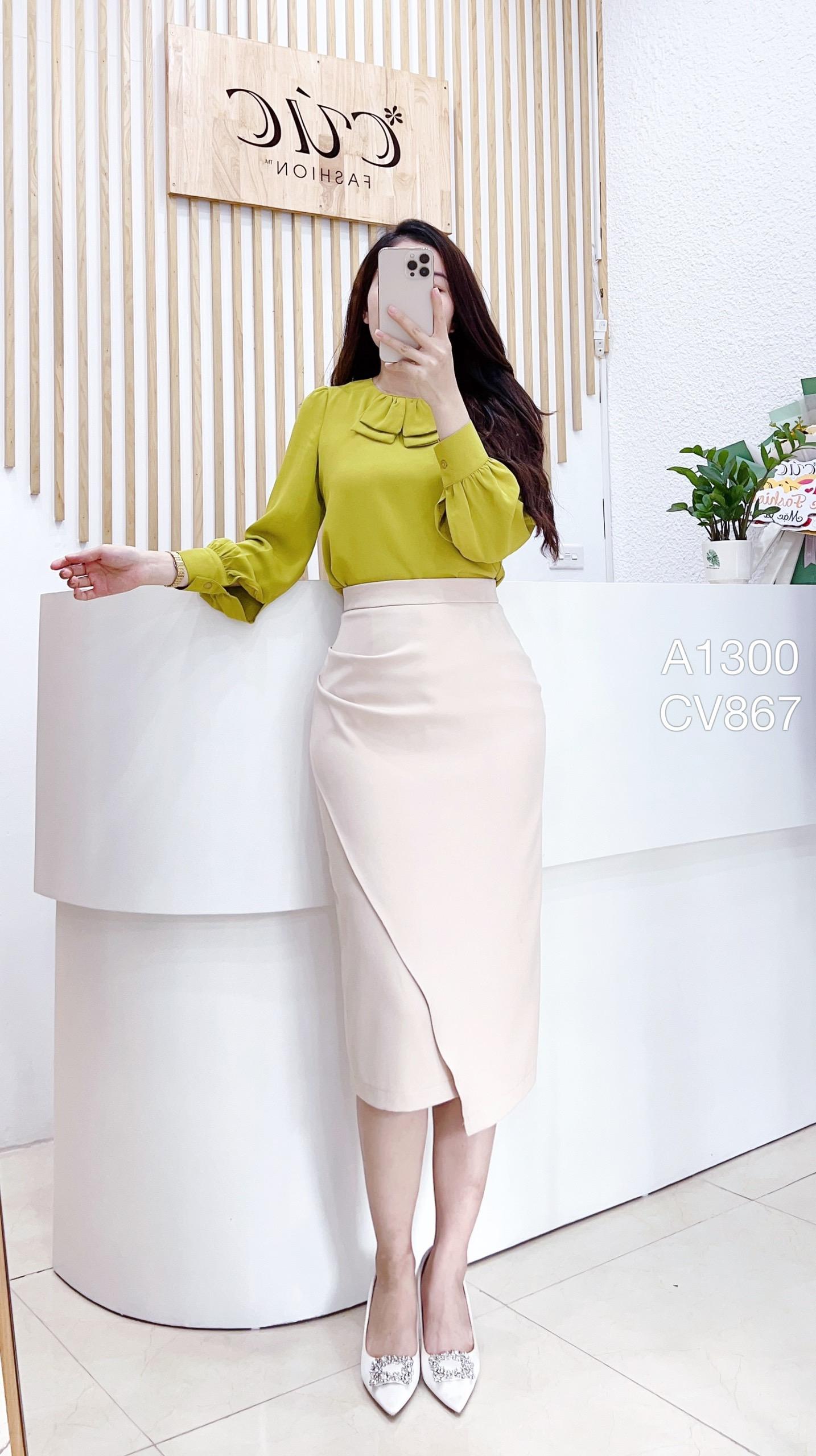 CV867 CV 2 vạt xẻ